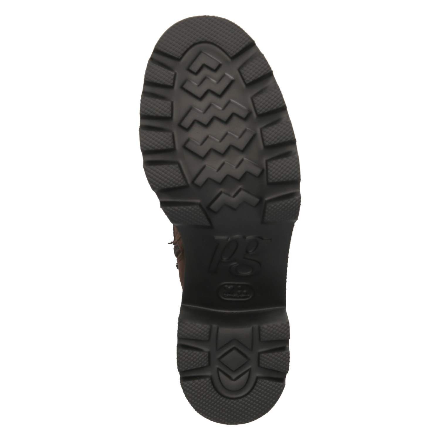 Paul Green Paul Green 8269-01 Damen Leder & Textil braun Schnürstiefel