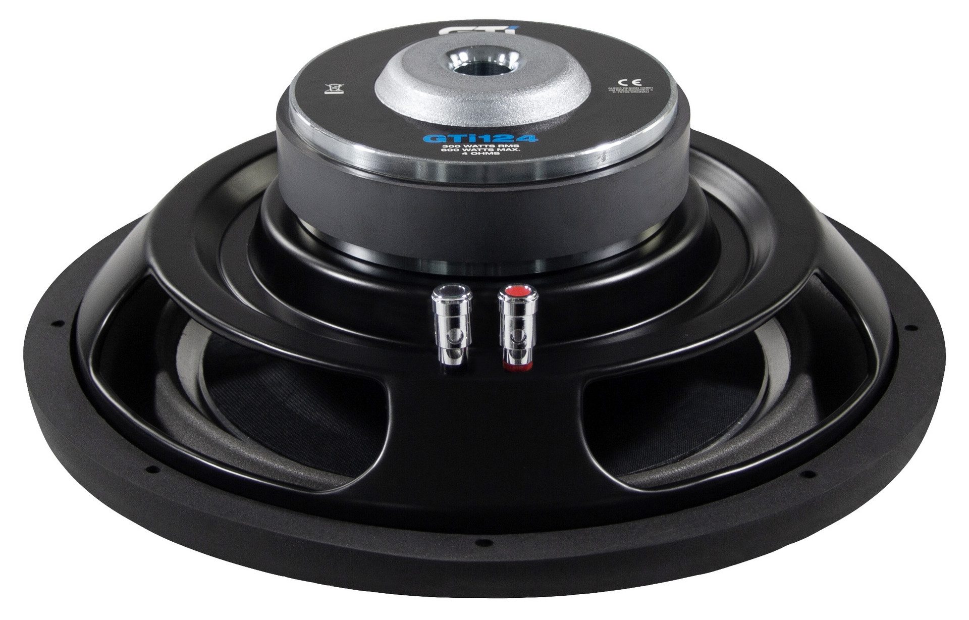 Crunch GTi124 30 cm (12) Flat Subwoofer Auto-Subwoofer (300 W, max.: W 30 cm)