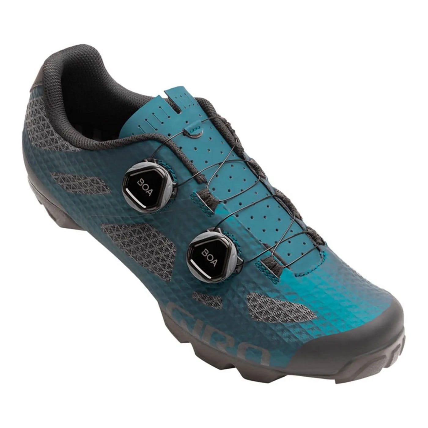 Giro Flat-Pedal-Schuhe Giro SECTOR - Dirt Schuhe - harbor blue anodized 43-  Fahrradschuh