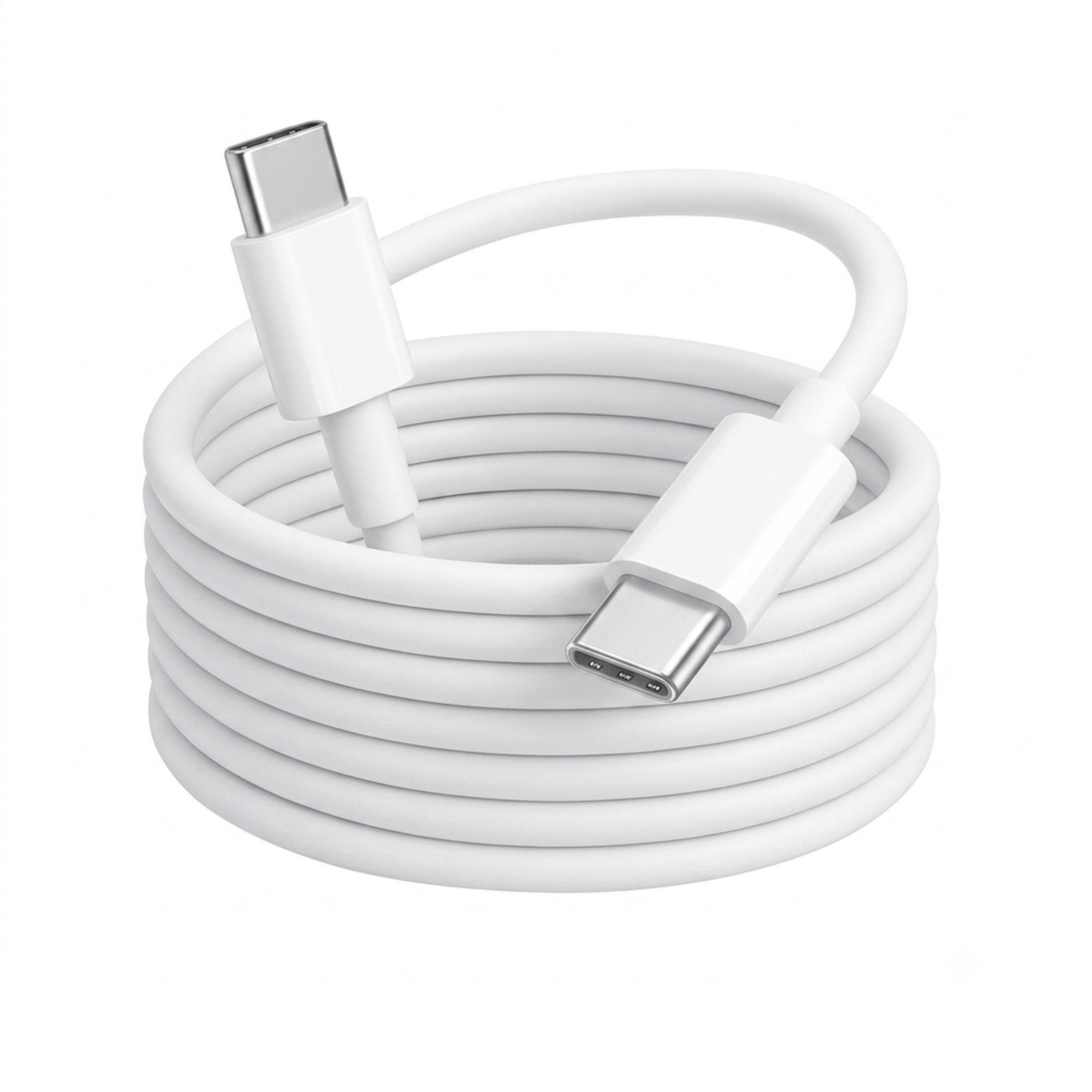 PlugUp iPhone USB-C Ladekabel für iPhone 15 16 17 Pro Max Plus Air USB-Kabel, USB-C, USB Typ C (100 cm), Ladekabel Schnellladen für iPhone 15 16 17 Pro Max Air iPad AirPods