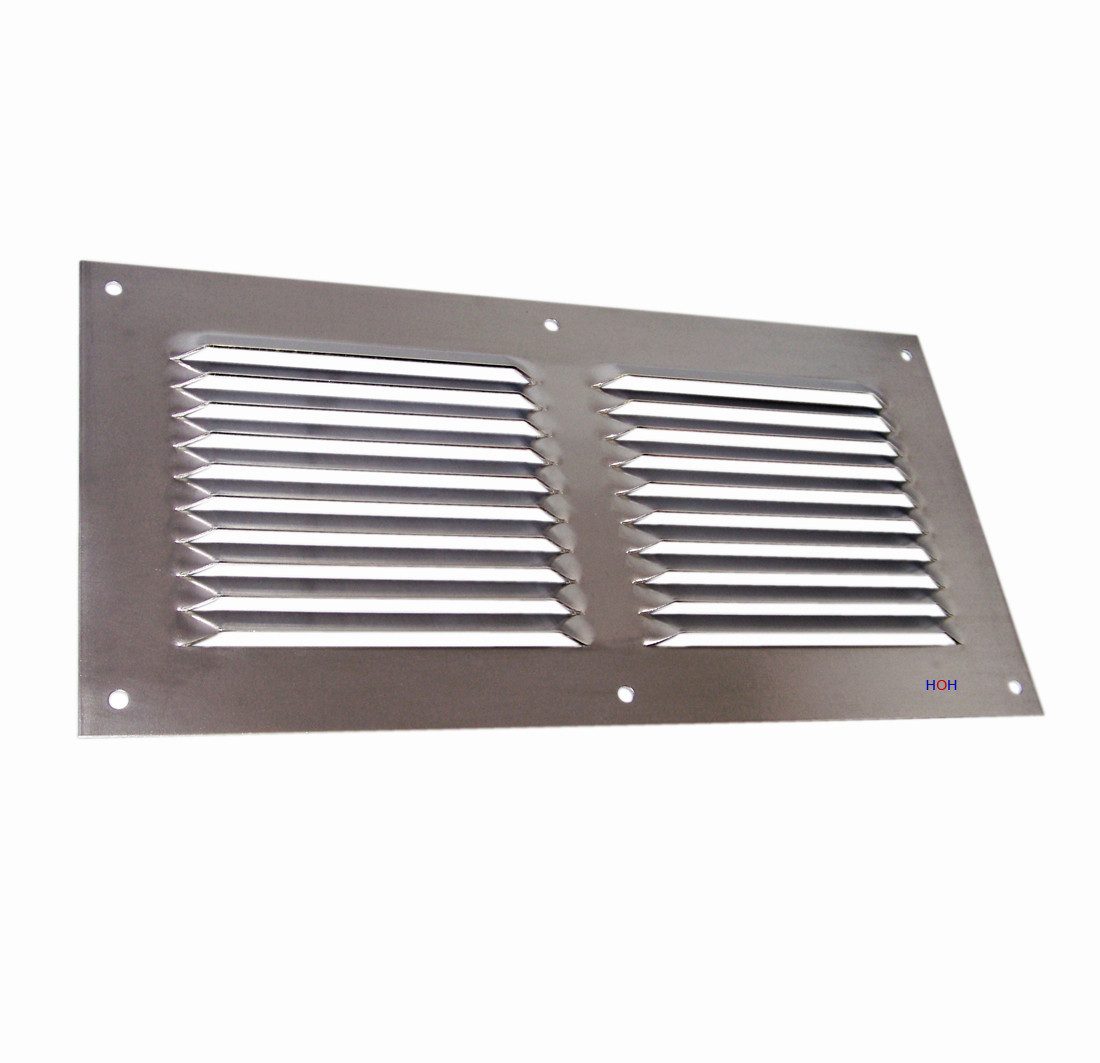 Lüftungsgitter Вентиляционные решетки LG 3015 LA Lamellengitter Alu 300 mm x 150 mm, für Feuchträume geeignet