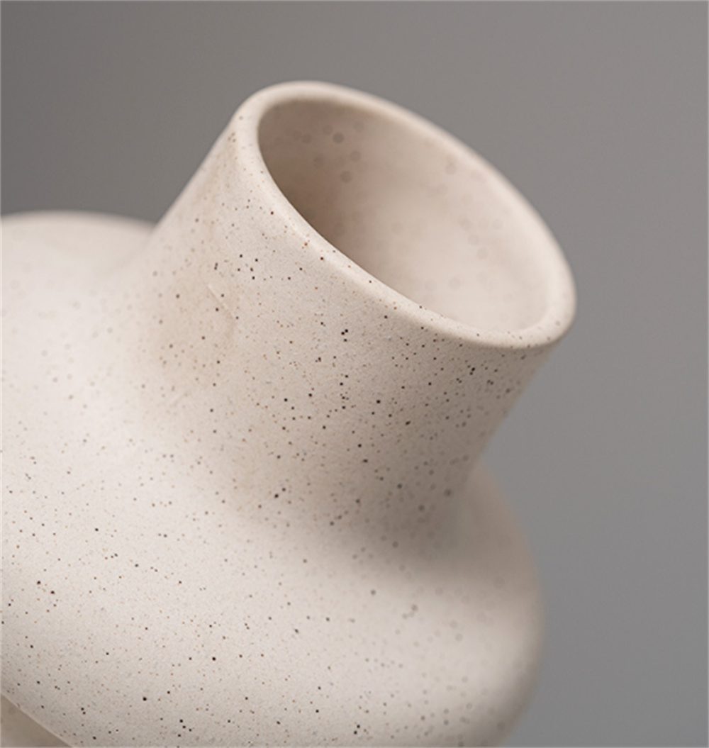 KeramikVase Blumenvase Für (1 Moderne Trockenblumen Dekovase Kunst HAMÖWO St) Dekoration Vase