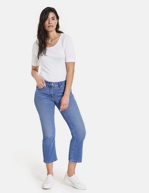 GERRY WEBER 7/8-Jeans Ausgestellte Jeans MARLIE FLARED Cropped