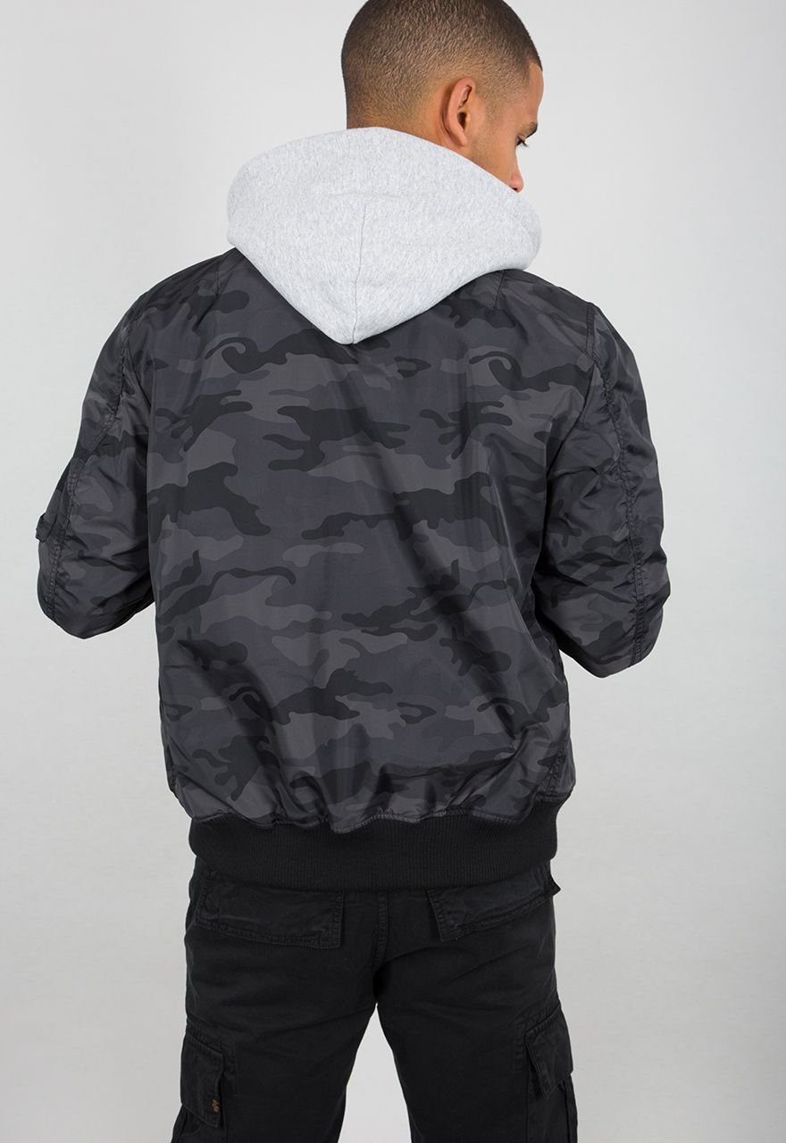 Alpha Industries Kurzjacke Ma-1 Tt Hood Camo günstig online kaufen