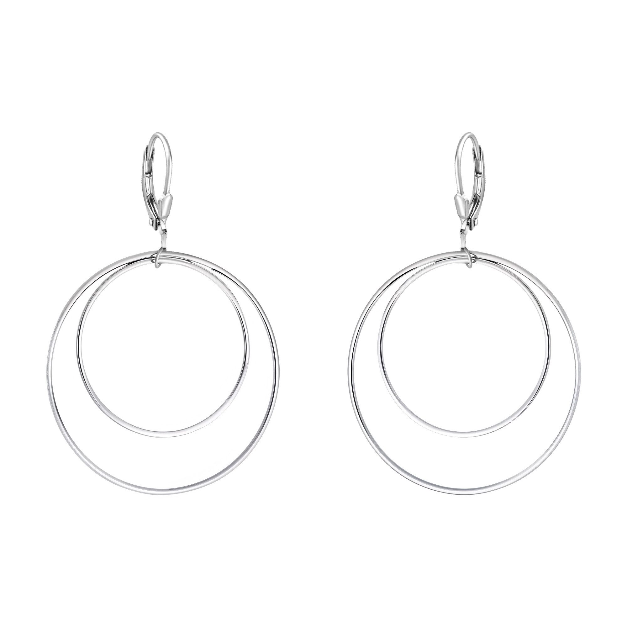 Sofia Milani Paar Ohrhänger Kreis, 925 Silber Damen Schmuck - E0874 günstig online kaufen