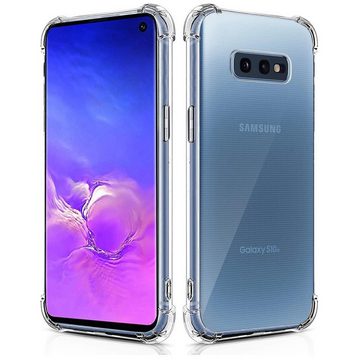 CoolGadget Handyhülle Anti Shock Rugged Case für Samsung Galaxy S10e 5,8 Zoll, Slim Cover Kantenschutz Schutzhülle für Samsung S10e Hülle Transparent