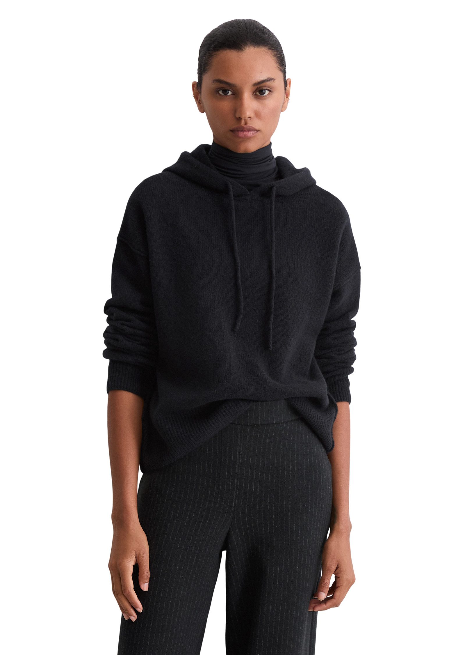 Marc O'Polo Kapuzenpullover regular fit aus flauschiger Lambswool günstig online kaufen