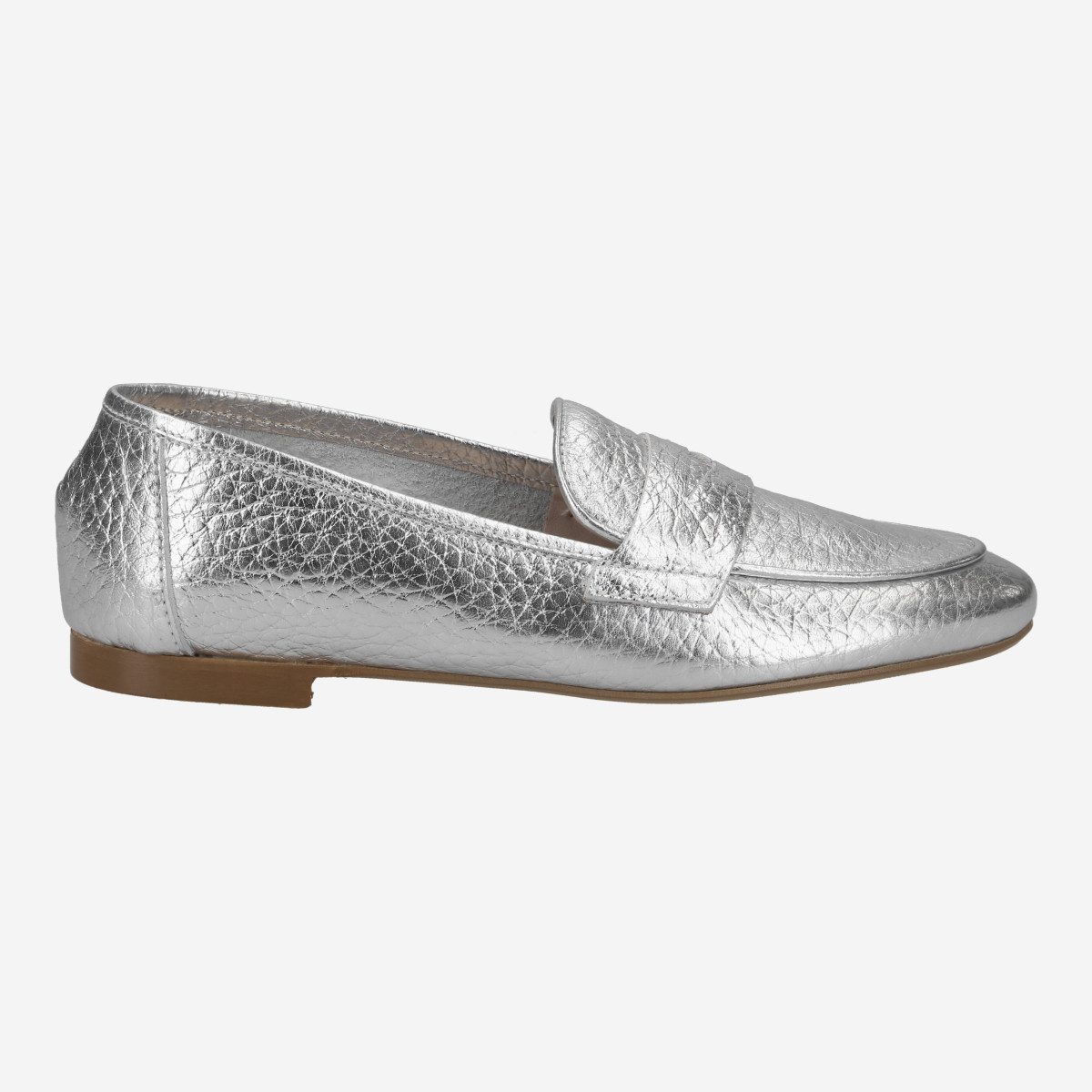 Lüke Schuhe ADELE ARGENTO, Slipper & Mokassin in Silber für Damen Slipper