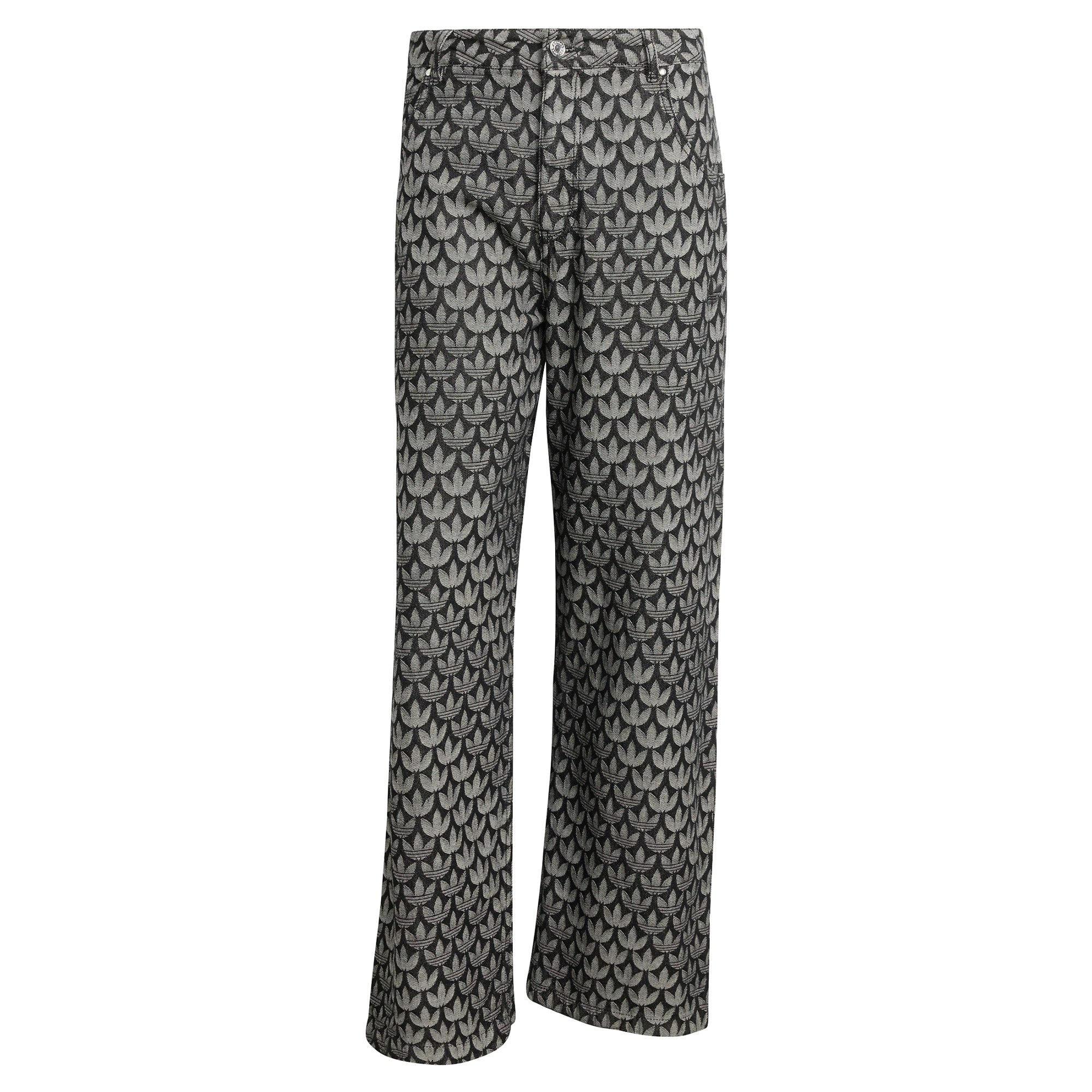 Loose-fit-Jeans MONOGRAMM JEANSHOSE, LOCKER GESCHNITTEN