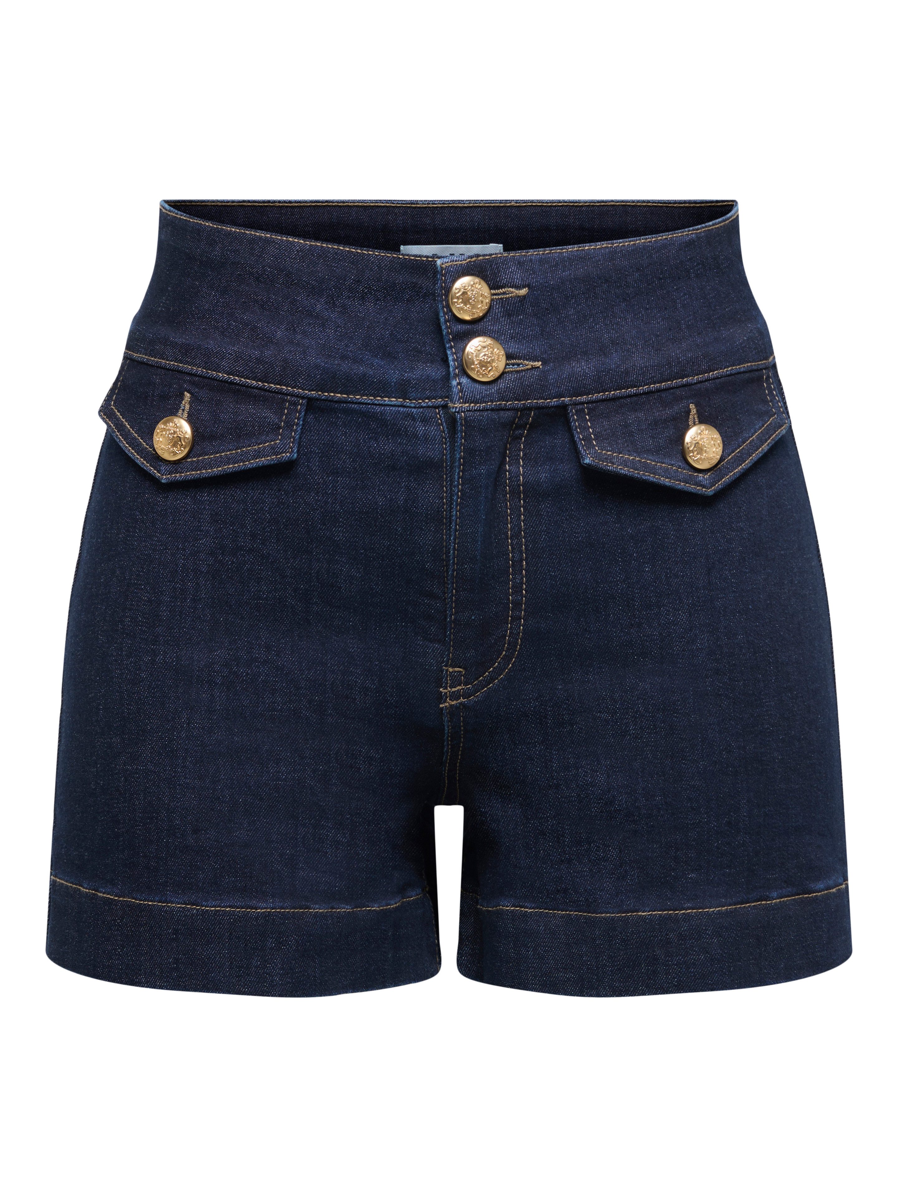 Jeansshorts ONLEMILIA HW GOLD BUT DNM SHORTS NOOS