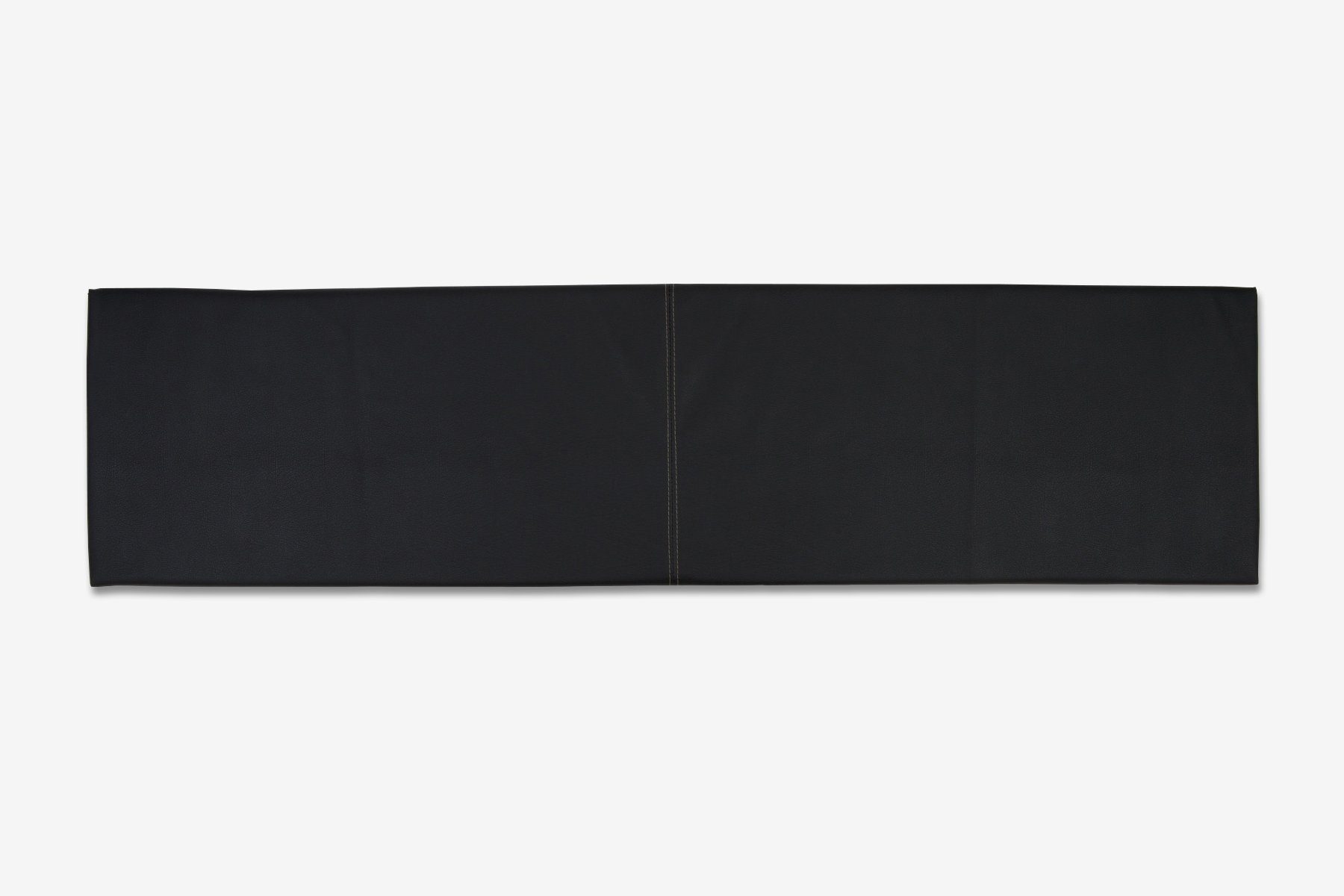 Wandkissen mit 112 schwarz animal-design Kopfstütze, Farben (1 St), verschiedene Breite L Montage-Set 115cm Kunstleder