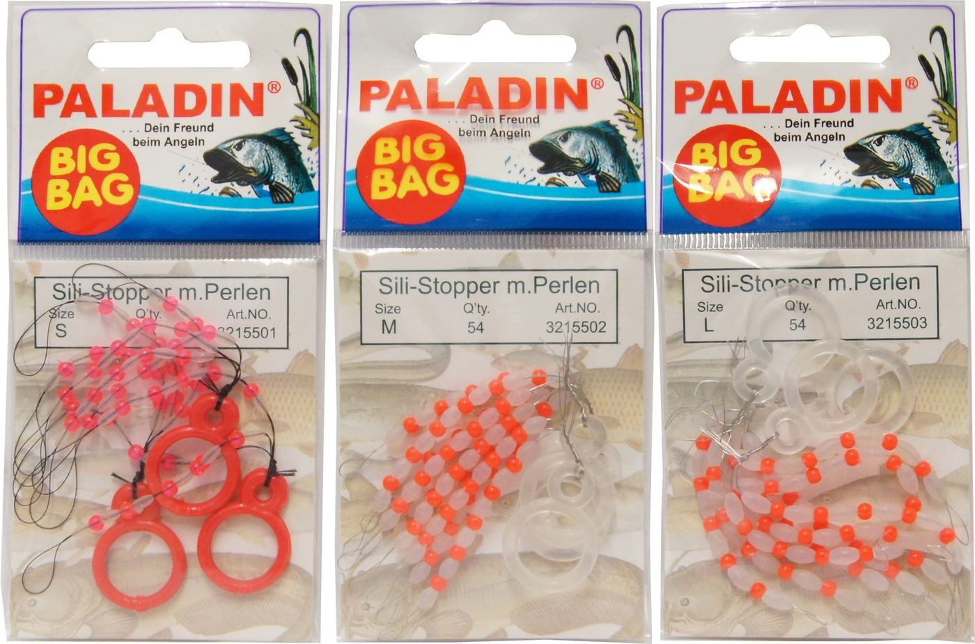 Paladin Schnurstopper 54 Paladin Silikon Stopper Perlen Schnurstopper Spirolino Pose