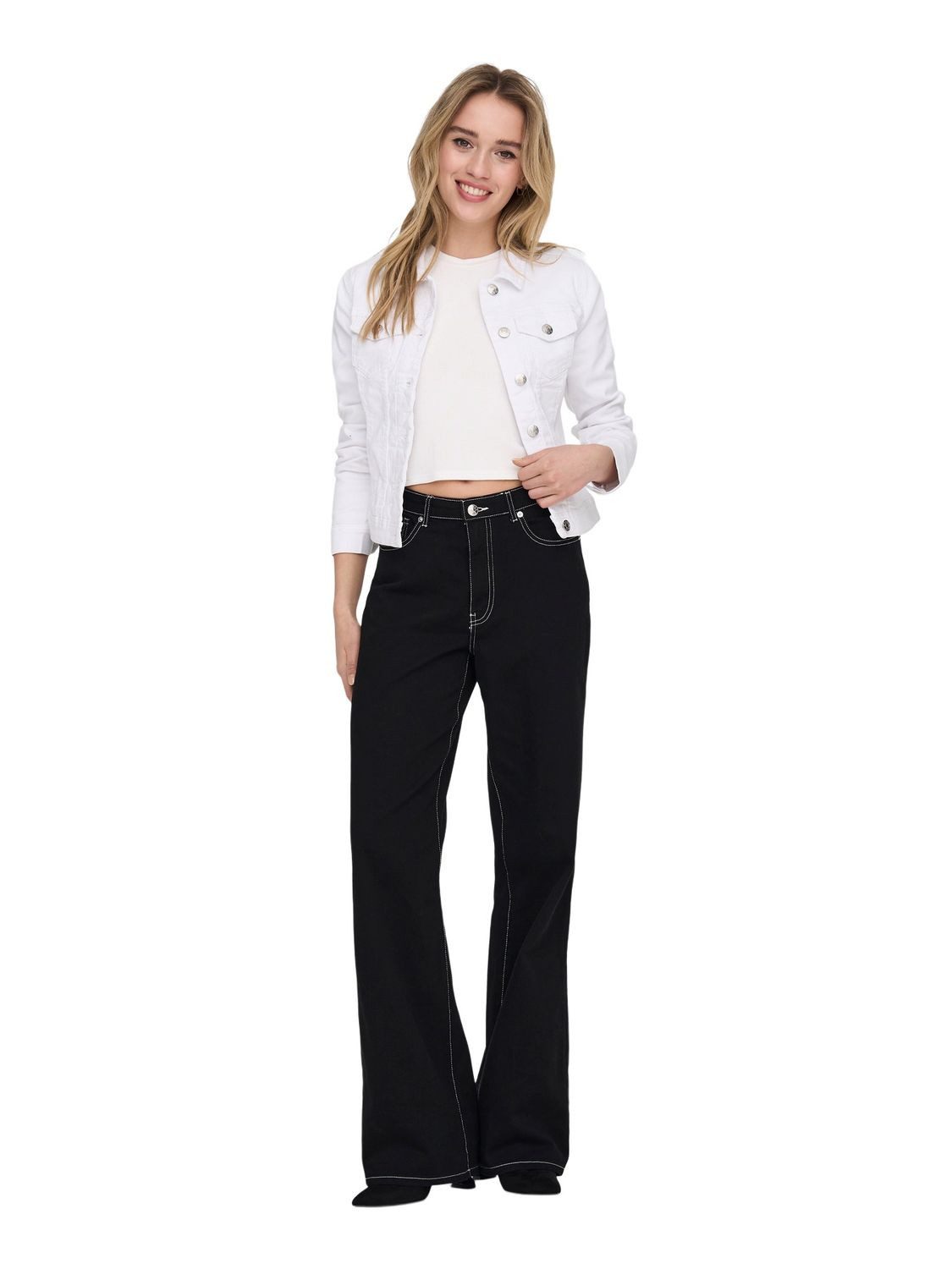 ONLY Jeansjacke ONLWONDER aus Baumwollmix günstig online kaufen
