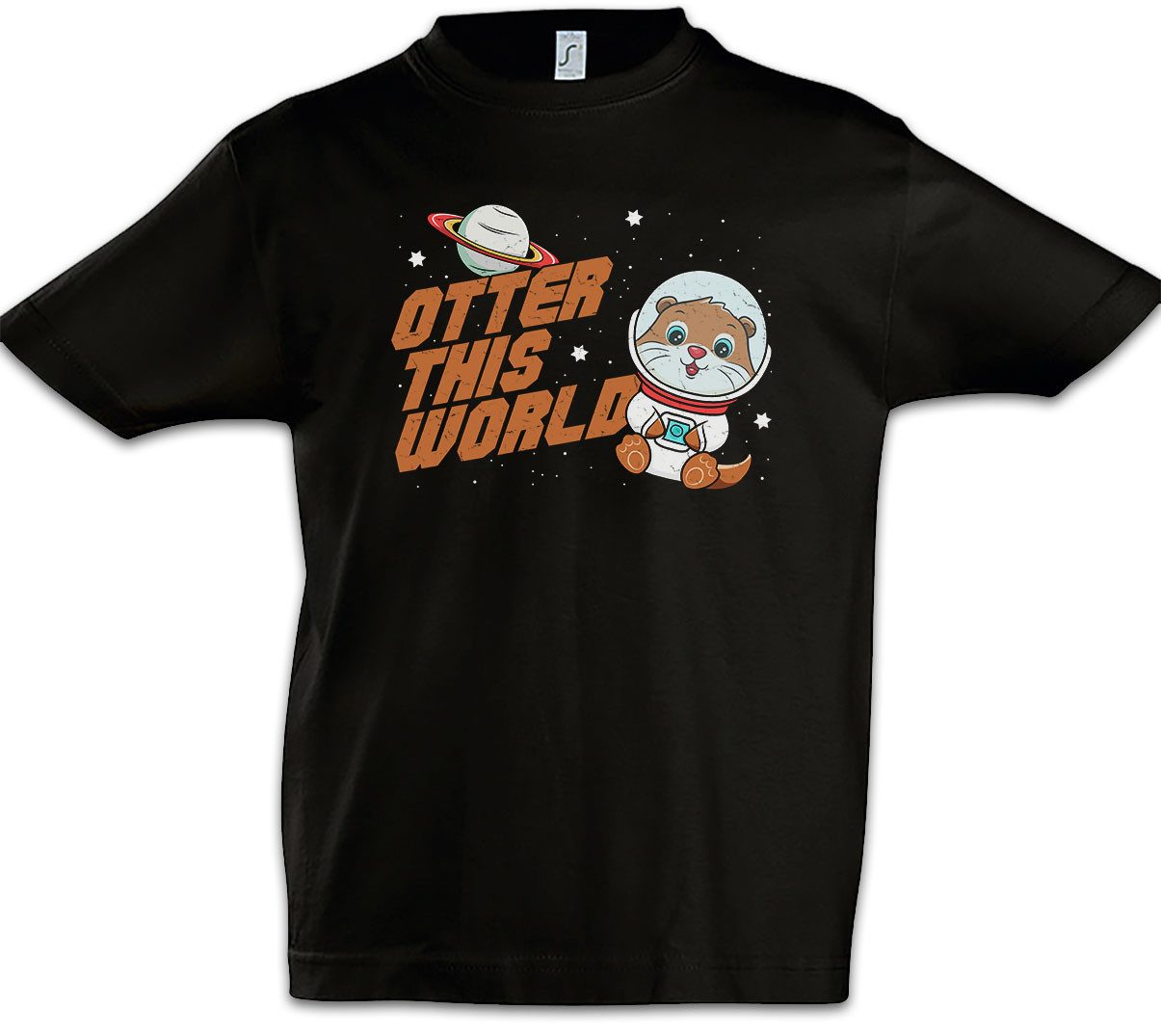 Print-Shirt Otter This World Kinder T-Shirt Outer Wildlife lontra Nutria