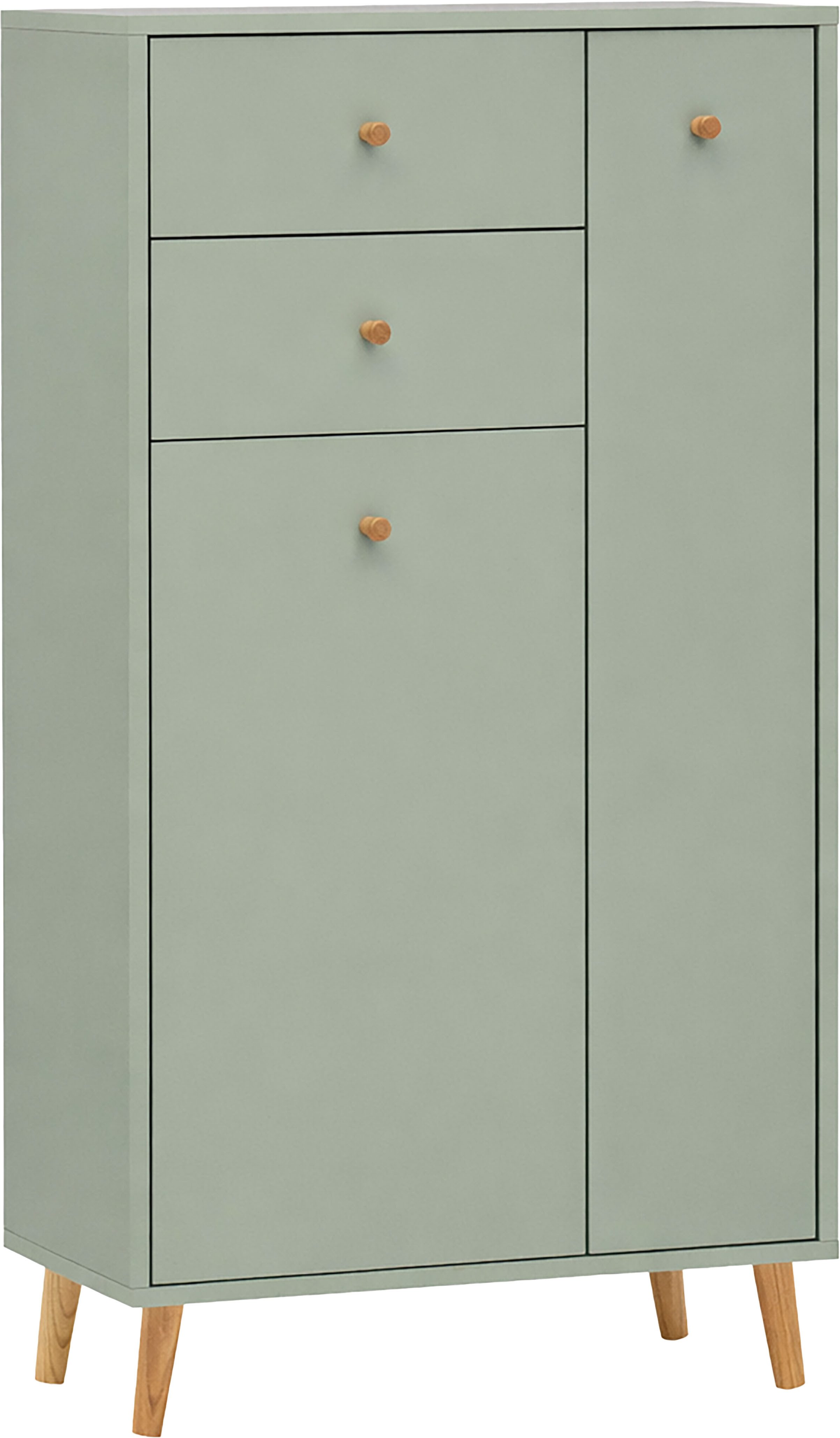 Schildmeyer Highboard Bjarne, Highboard, Made in Germany, B: 60,2 cm (1 St), Solide Verarbeitung - Dieses Produkt ist in Deutschland gefertigt