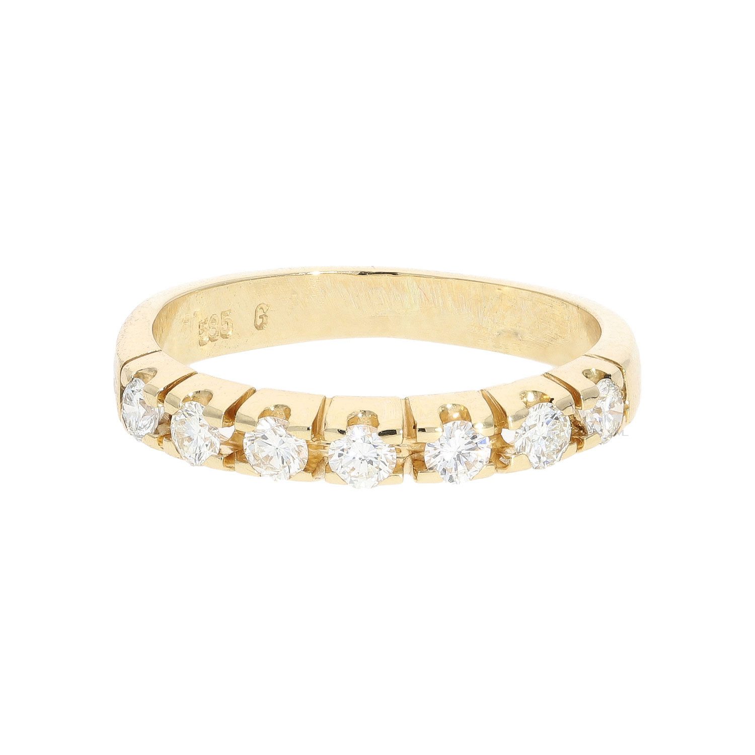 Fingerring JuwelmaLux Ring 585/000 (14 Karat) Gold mit Brillanten JL30-07-1172
