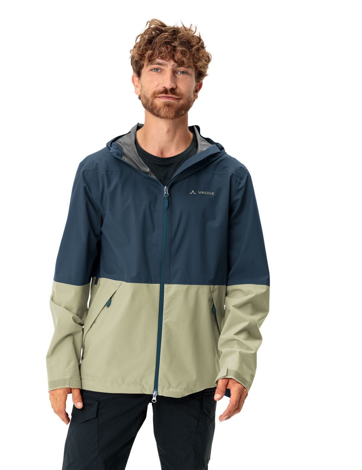 VAUDE Outdoorjacke Men's NEYLAND 2.5L Jacket CS Wanderjacke, Funktionsjacke Wasserdichte und atmungsaktive Herren Wanderjacke