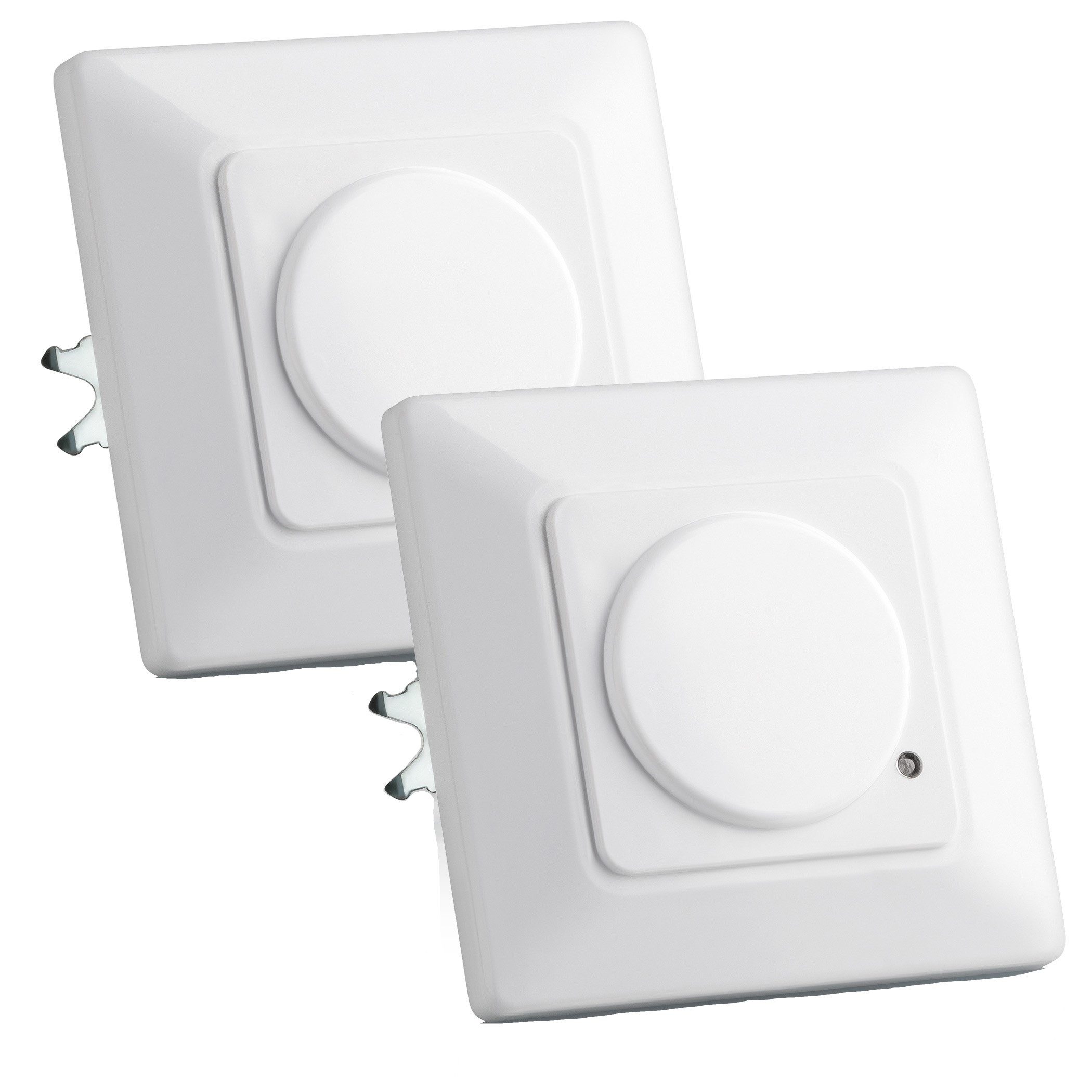 SEBSON Детектор руху Детектор руху Unterputz HF Sensor einstellbar LED geeignet - 2er Set