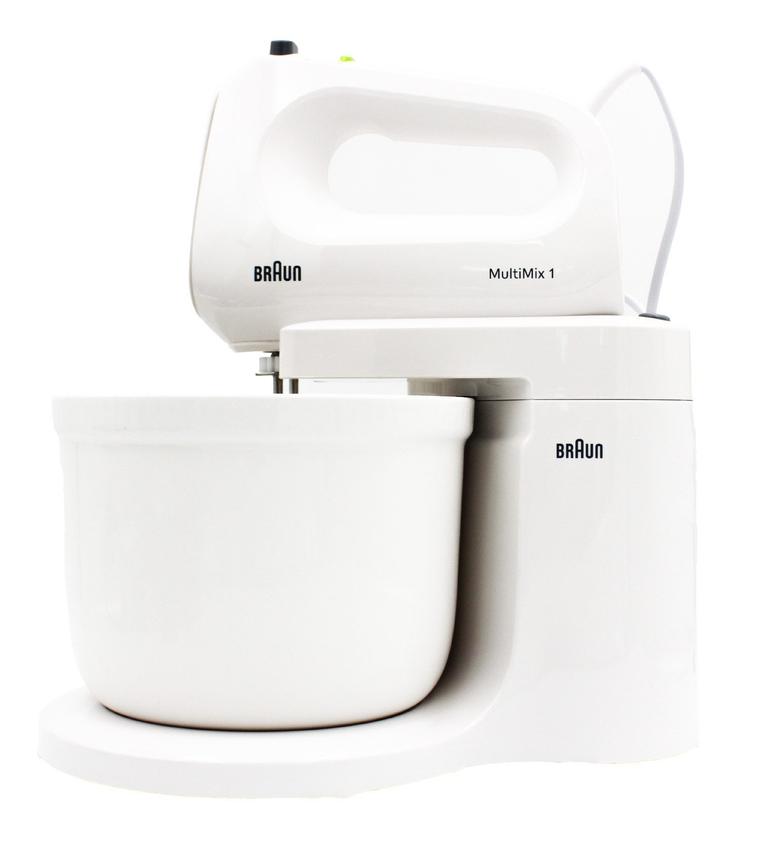 Braun Handmixer Braun HM1070WH MultiMix1 Handmixer-Set weiß 400 Watt