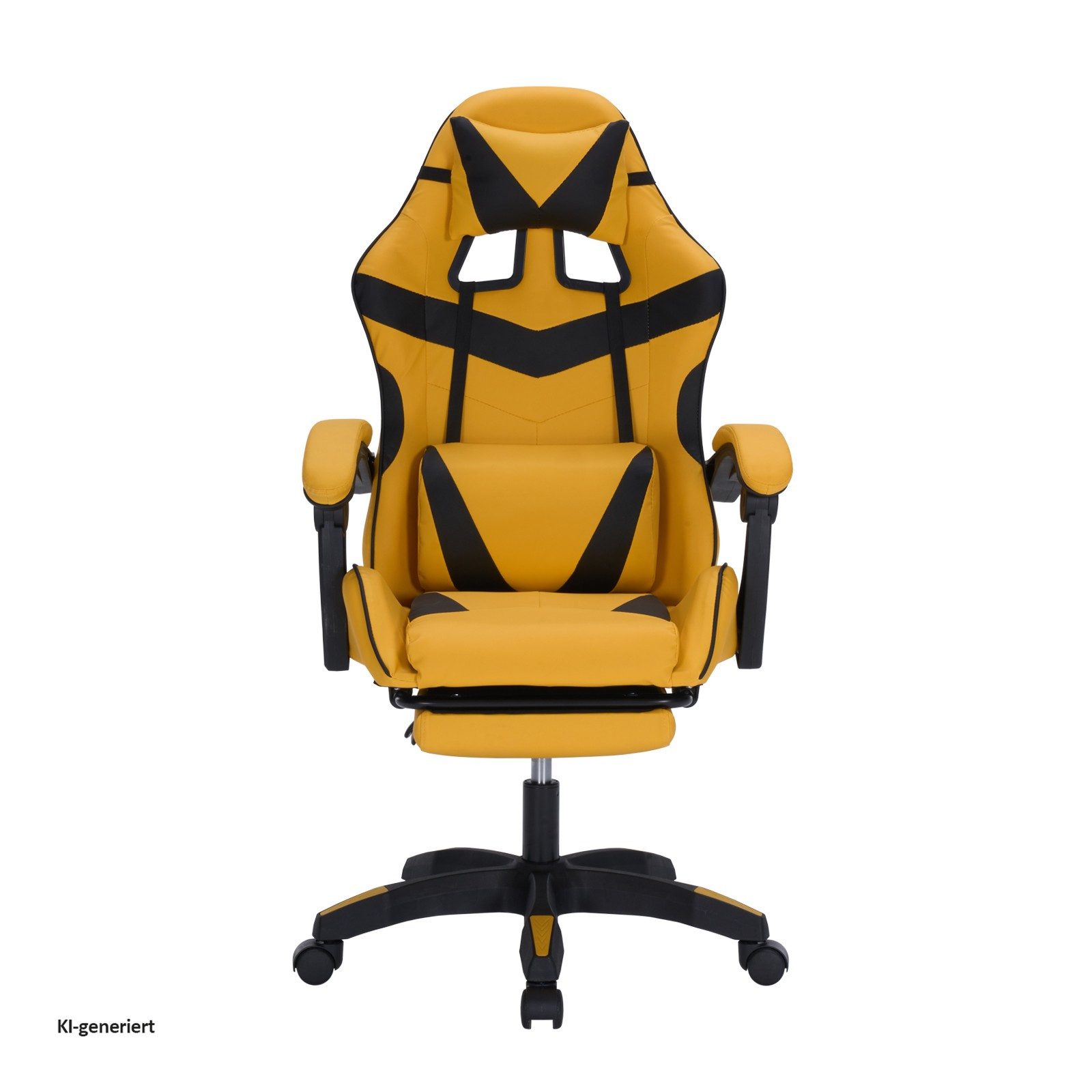 HTI-Living Drehstuhl Ergonomischer Gaming Stuhl mit Fußstütze (Stück, 1 St), Bürostuhl Drehstuhl Schreibtischstuhl – Bild 2 von 5