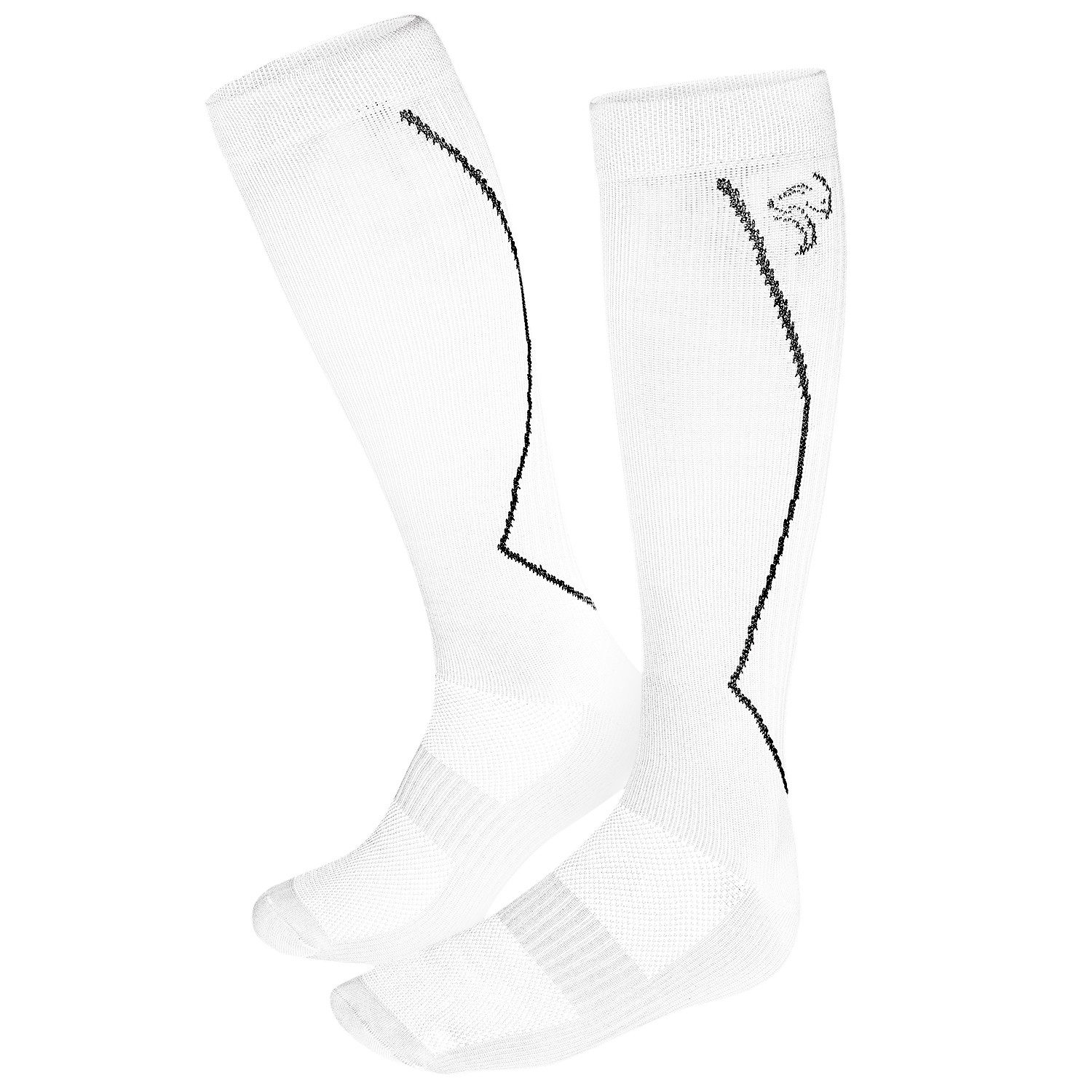 Black Snake Kompressionsstrümpfe Kompressions-Laufsocken im 2er Pack für Damen & Herren (Sportsocken-Set, 2-Paar, Kompressions-Laufsocken für Damen und Herren)