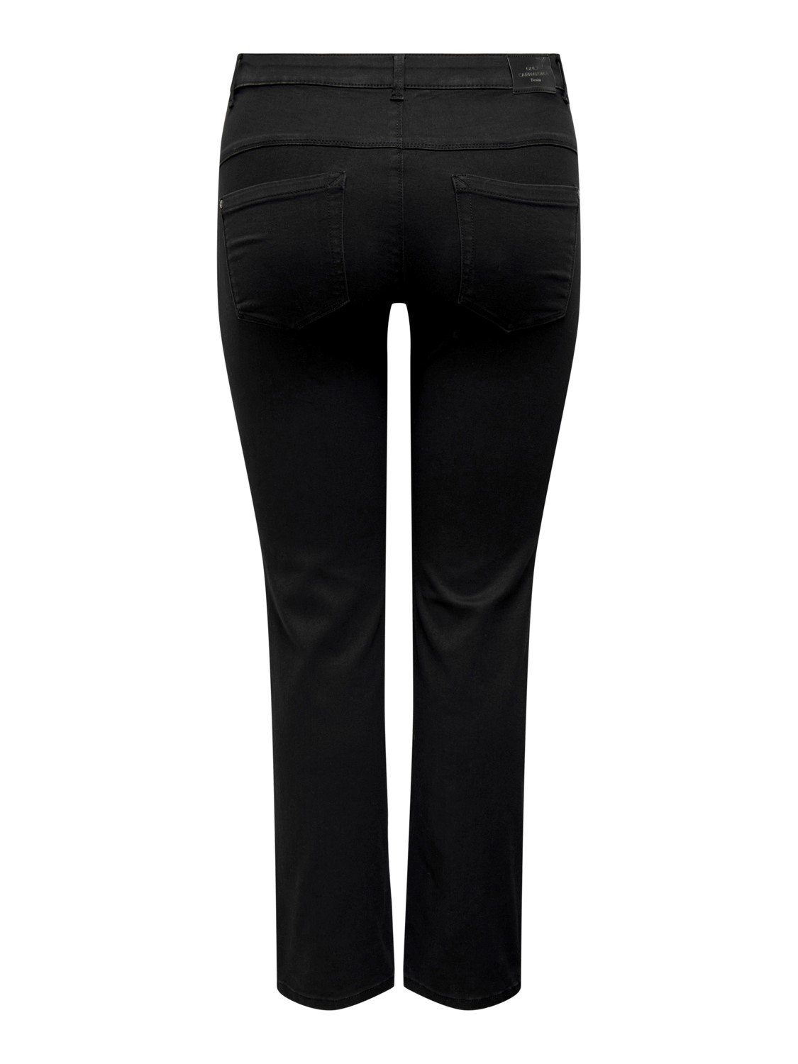 Stretch ONLY mit großen Skinny-fit-Jeans in BLACK CARAUGUSTA Größen