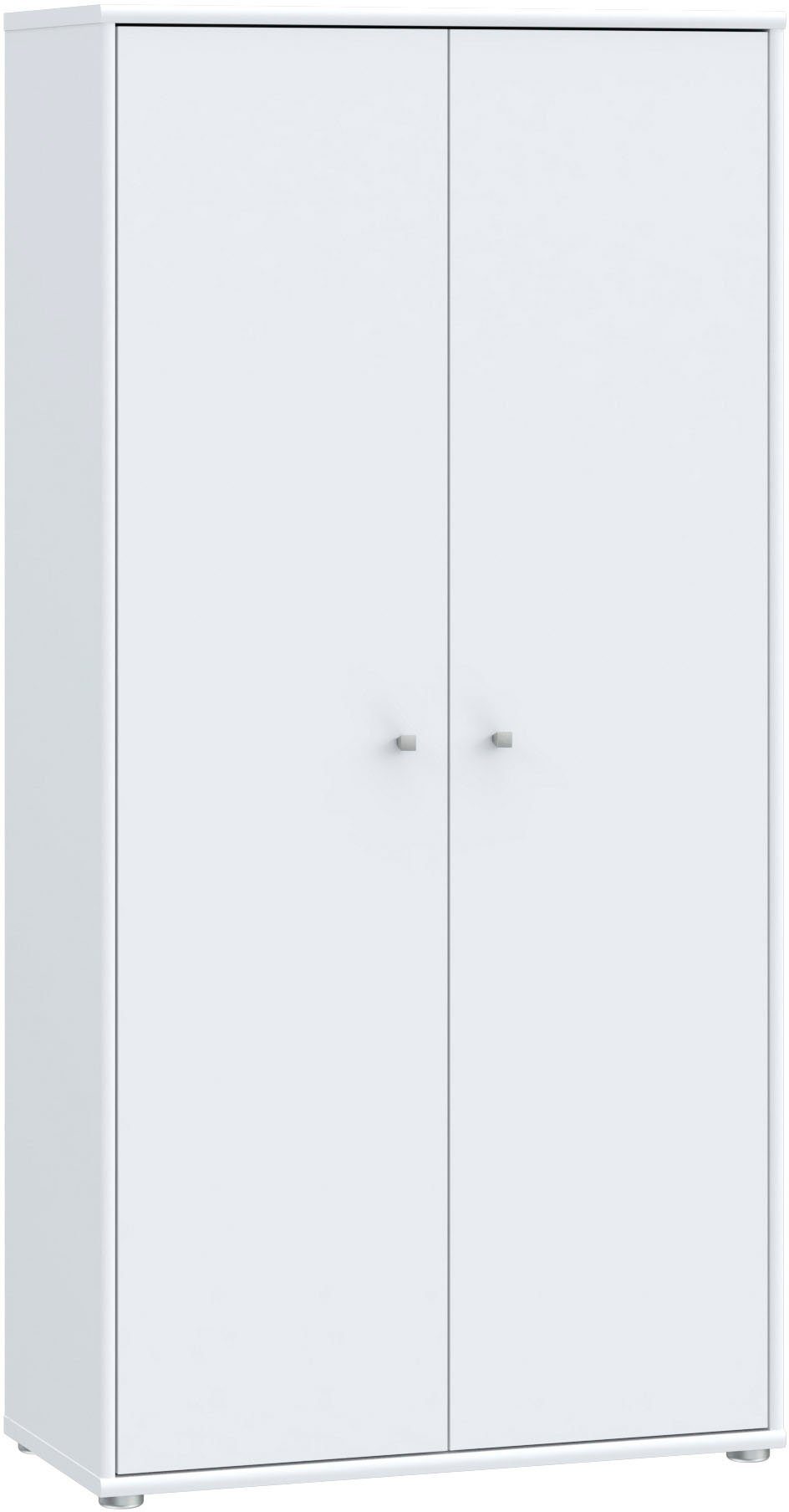 FORTE Schuhschrank Tempra, Mehrzweckschrank, 2 Türen, Einlegeböden, Höhe 149,5,5 cm Breite 73,7 cm