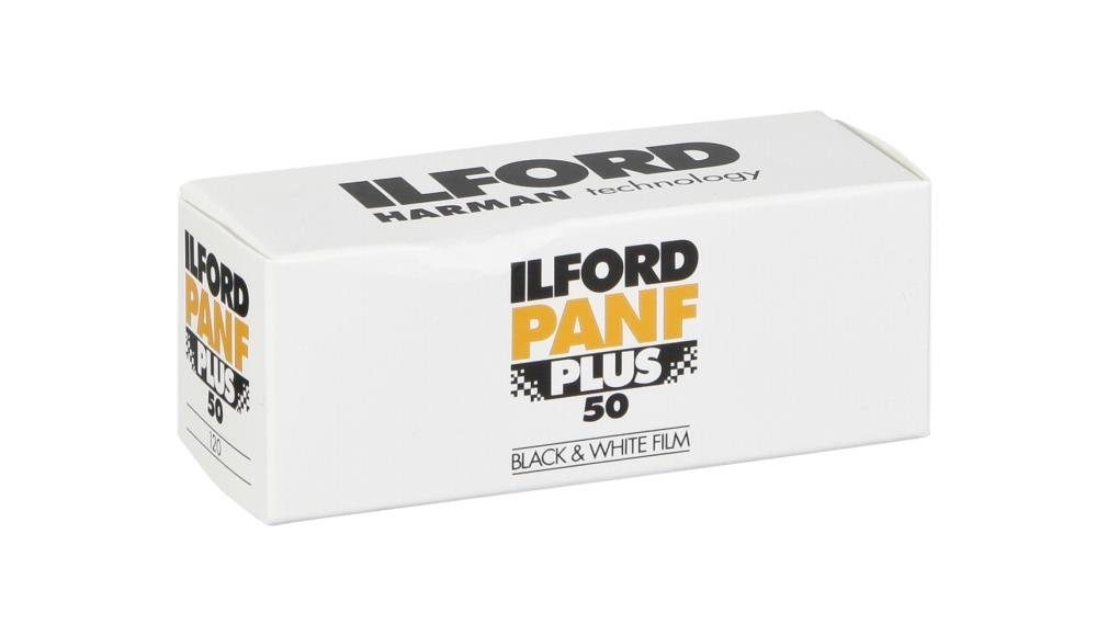 Illford Schwarzweißfilm Pan F 120 plus