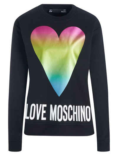 LOVE MOSCHINO Sweater Love Moschino Pullover schwarz