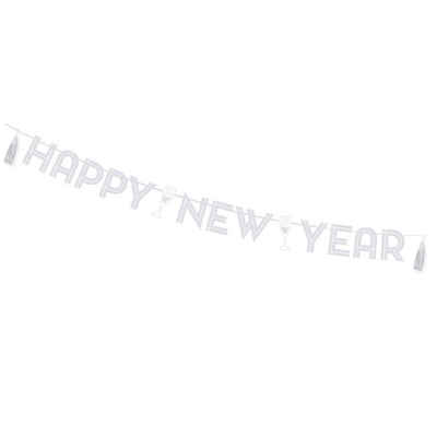 ARTEBENE Girlande »Papiergirlande Happy New Year«