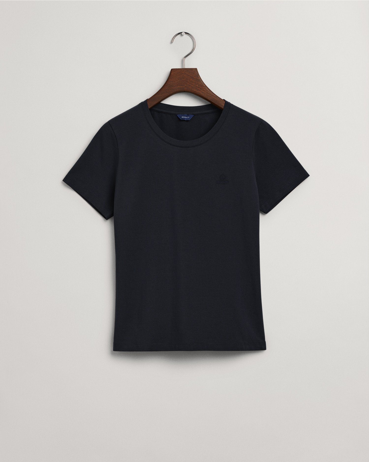 T-Shirt aus Gant Blau Top Stretch-Baumwolle