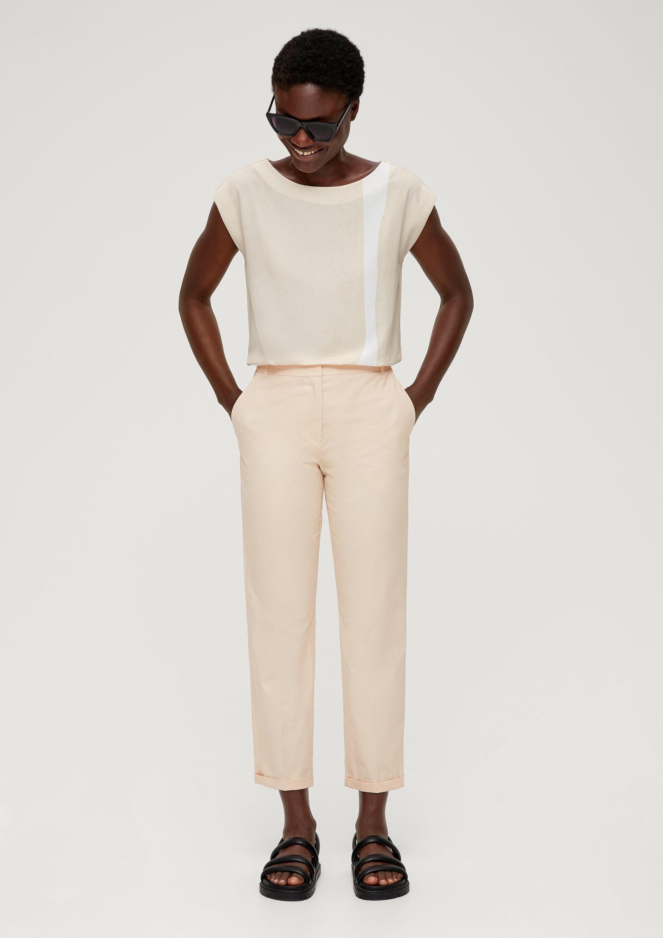 s.Oliver 7/8-Hose Hose Regular: Hose aus Viskosemix