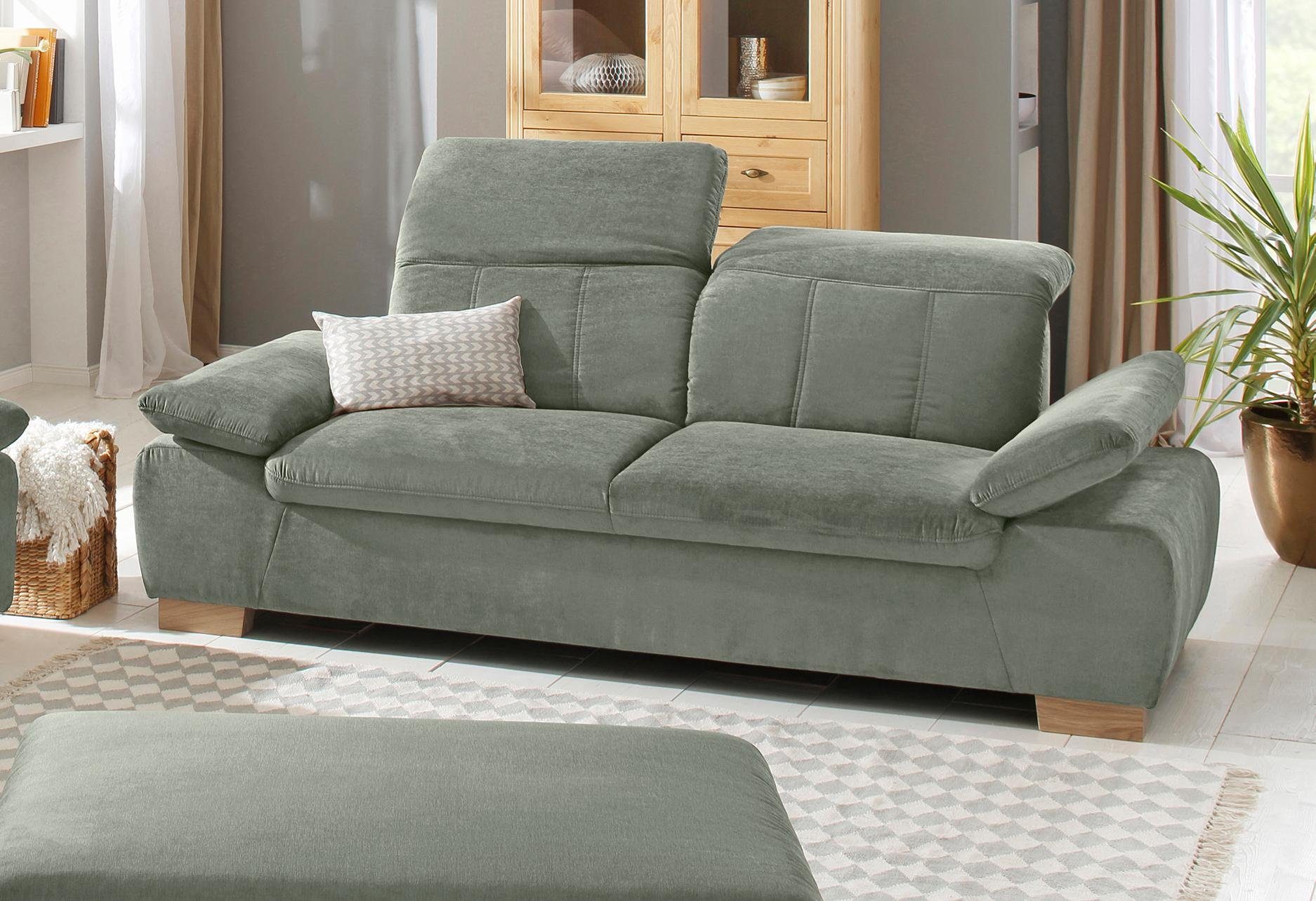 Home affaire 2-Sitzer Bergamo Multifunktions-Sofa, bequem und komfortabel, mit Armlehn-und Rückenfunktion, Federkern