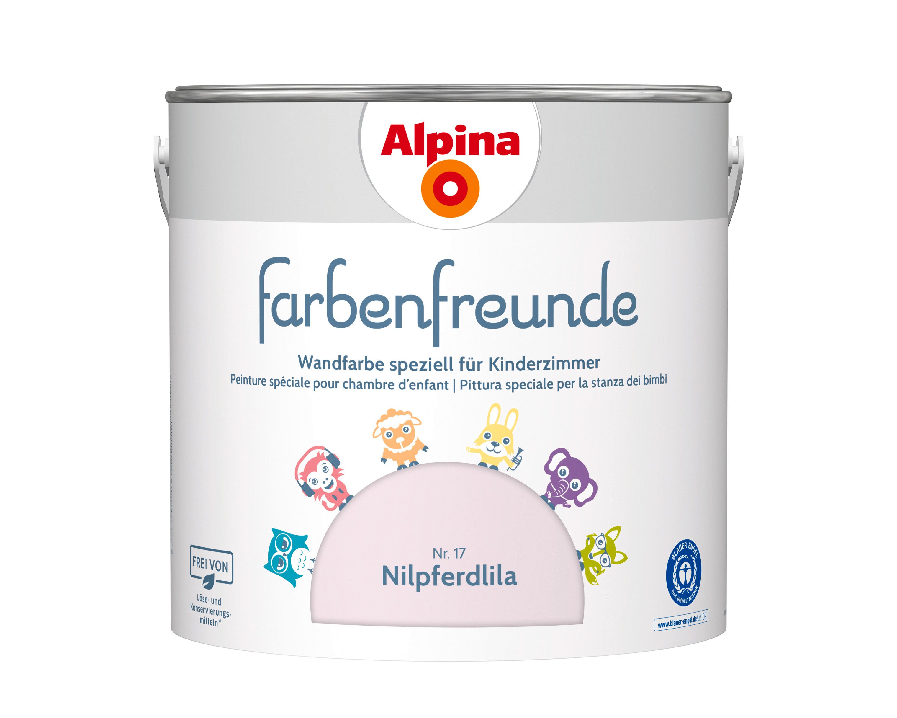 Alpina Wandfarbe Alpina Farbenfreunde 2,5 Liter matt