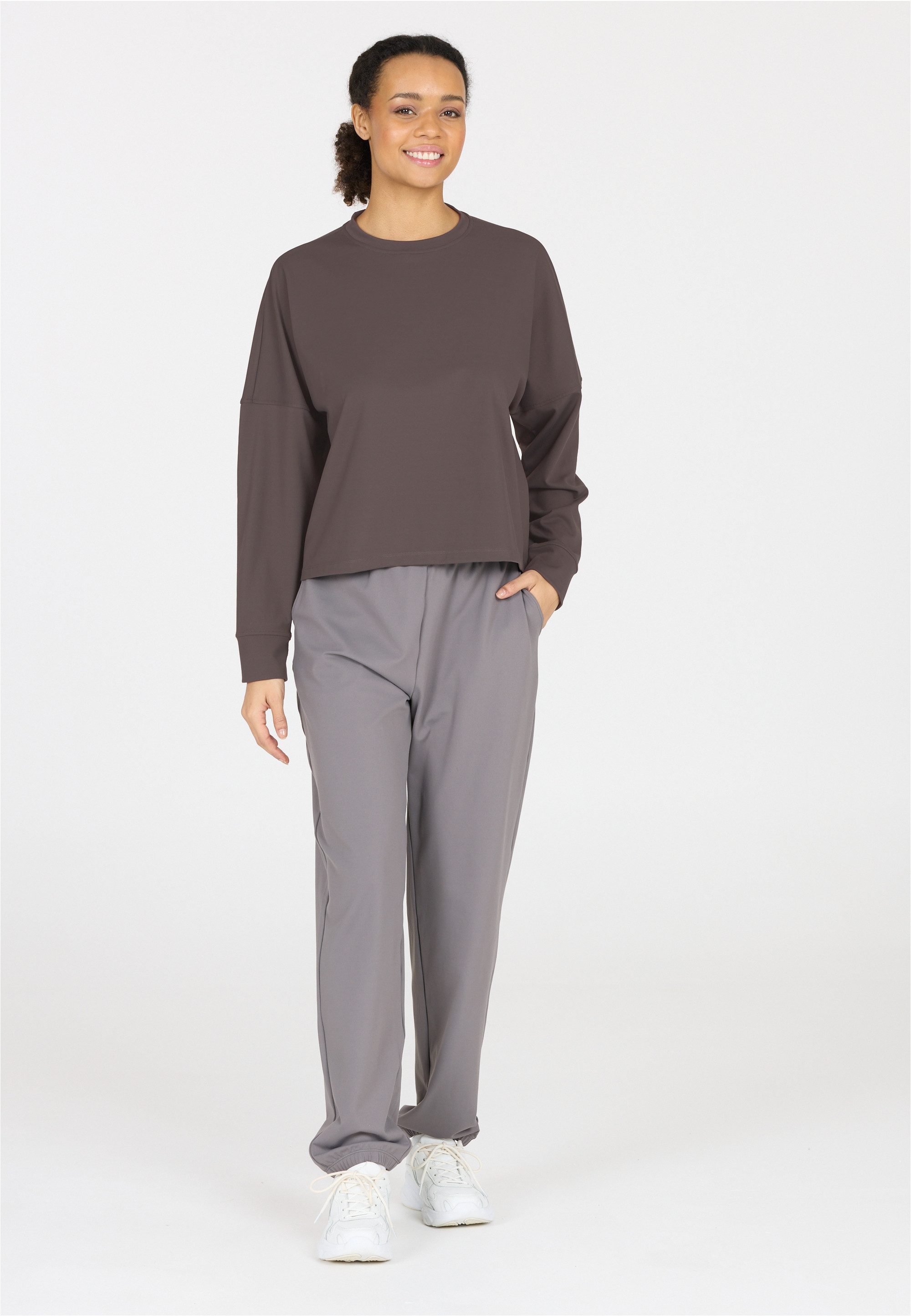 ATHLECIA Sweatshirt Guyana im schlichten und elastischen Design