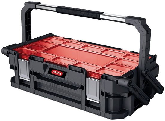 Keter Sortimentskasten »Connect«, Herausnehmbare Behälter in