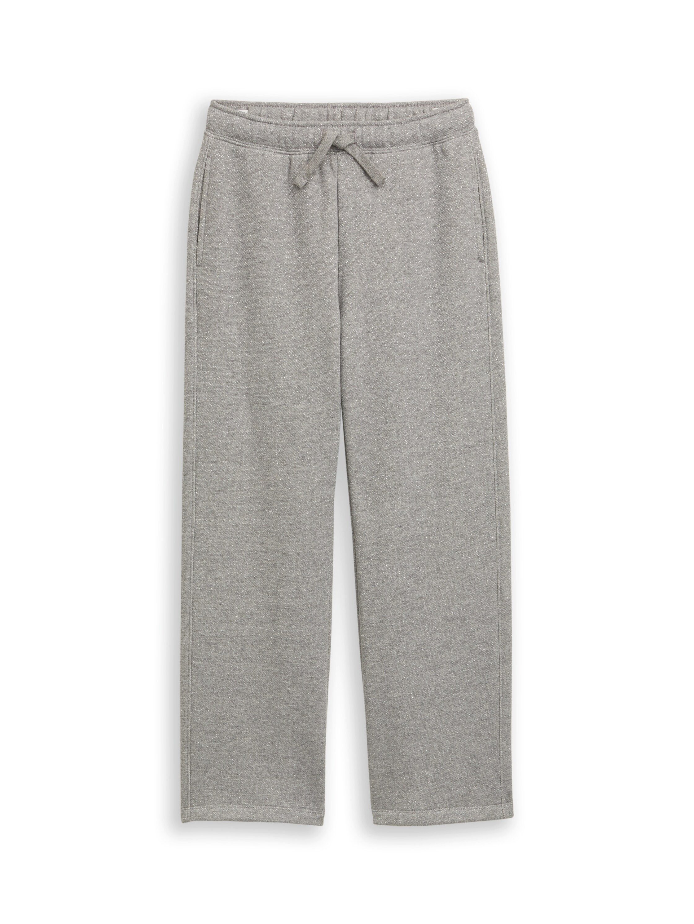 TOM TAILOR Sweatpants mit Glitzerfäden