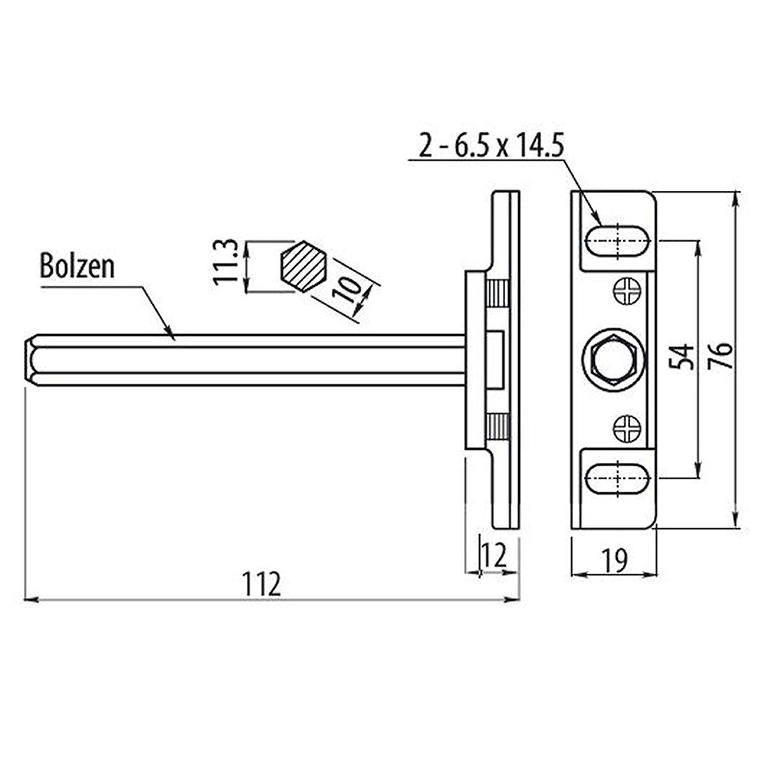 Tablarträger, Montage) Regalbodenträger Smart Bodenträger 1-tlg., 1 Stück (verdeckte SO-TECH® Wandregalhalter