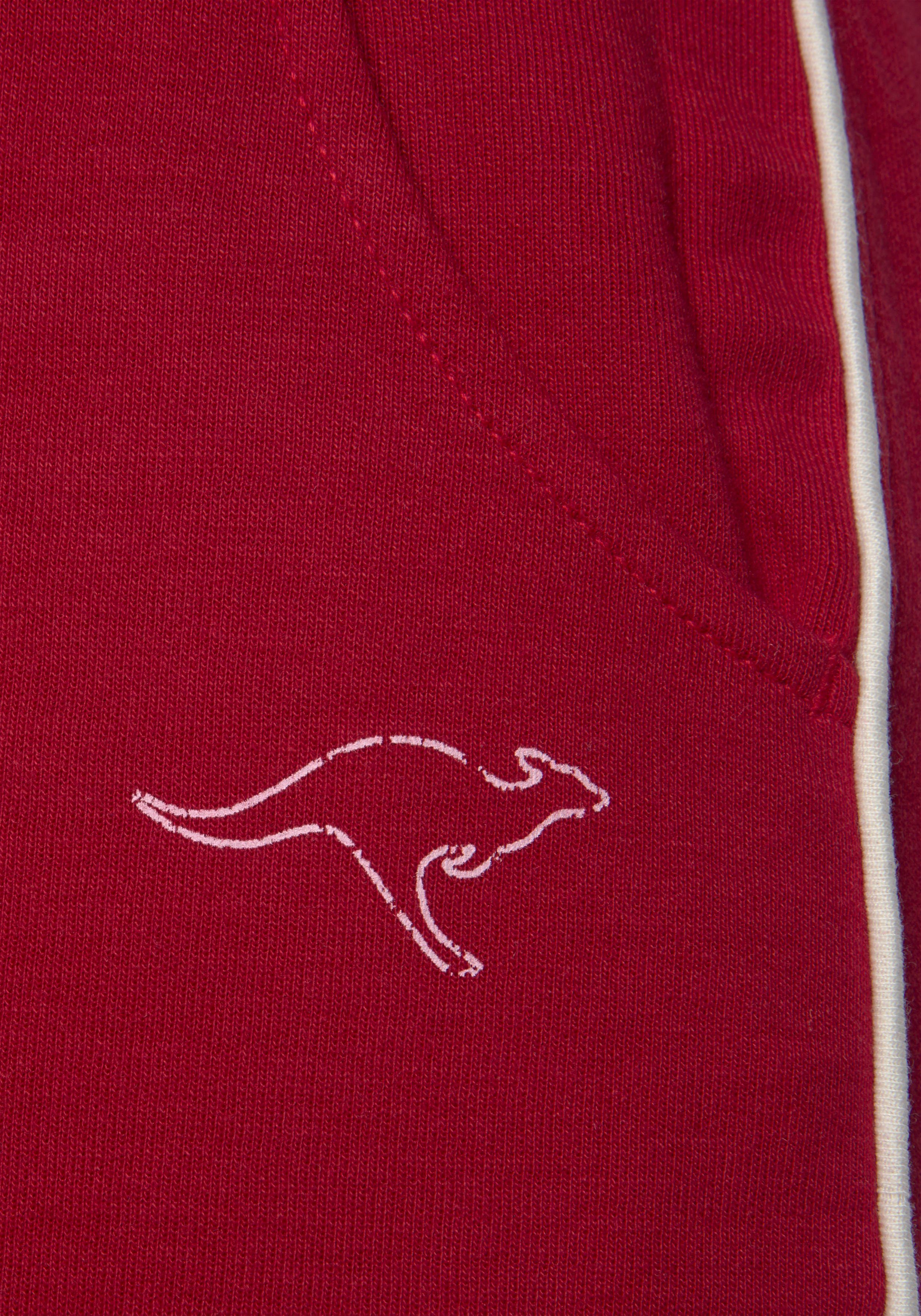 KangaROOS Bermudas mit schmalem Piping an der Seite, Loungewear
