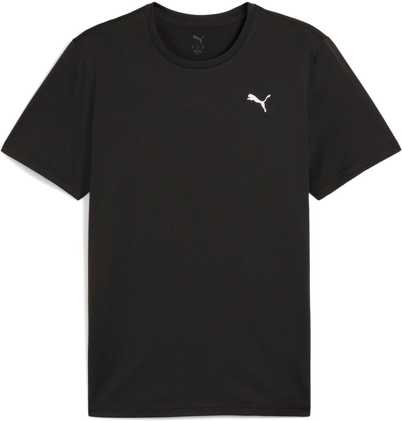 PUMA Kurzarmshirt M TAD ESSENTIALS SOLID CAT TEE (LC small cat) PUMA BLACK günstig online kaufen