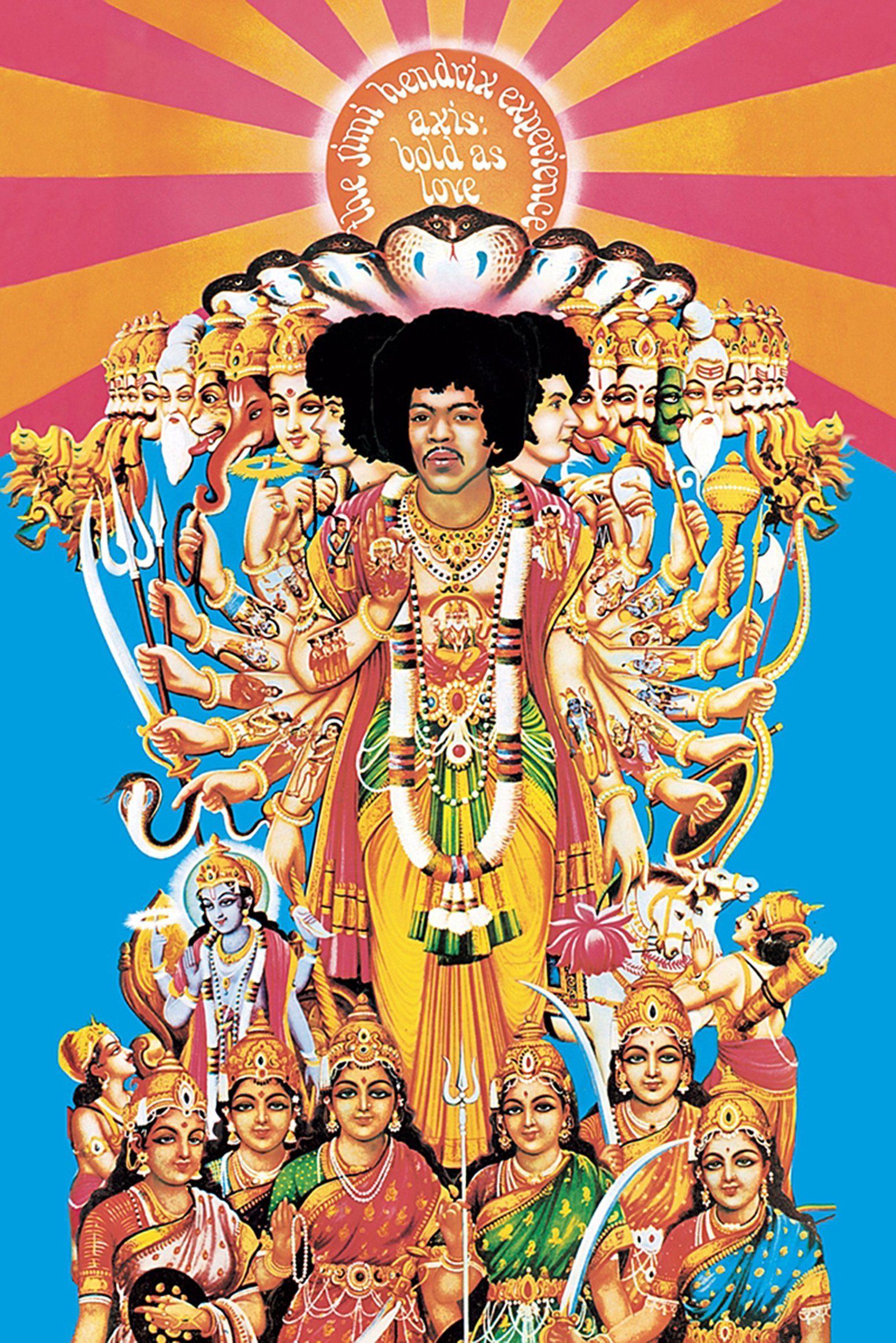 Close Up Poster Jimi Hendrix Poster 61 x 91,5 cm