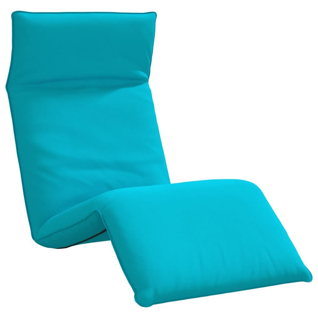 vidaXL Gartenliege Sonnenliege Klappbar Türkis 175x54x8,5 cm Oxford-Gewebe, 1 St.