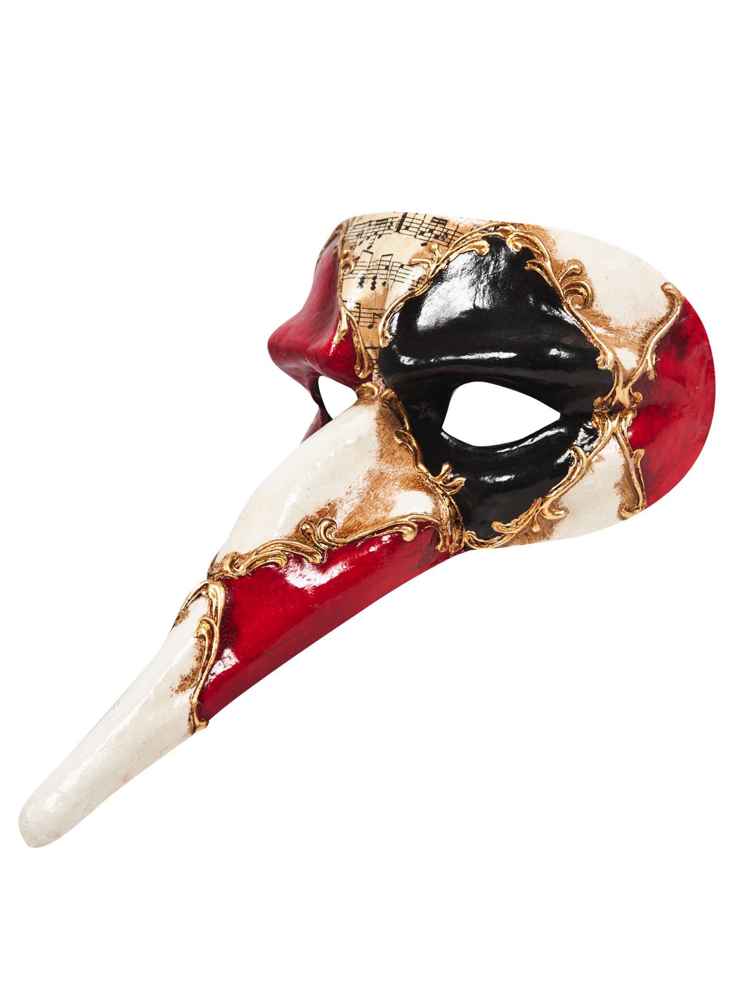 Maskworld Verkleidungsmaske Scaramouche colore musica