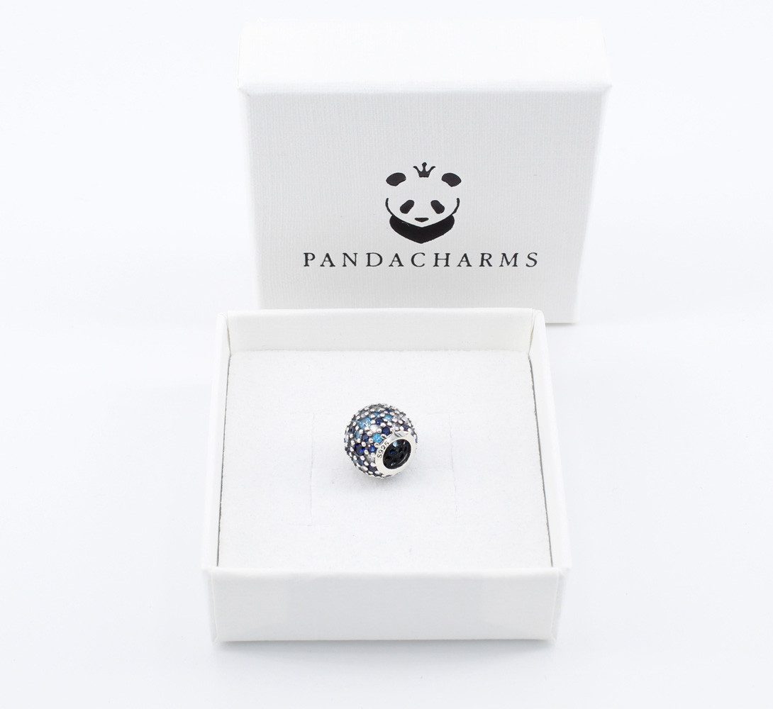 PANDACHARMS Bead Blaues Meeresrauschen Charm für Charm Armband, 925er Silbe günstig online kaufen