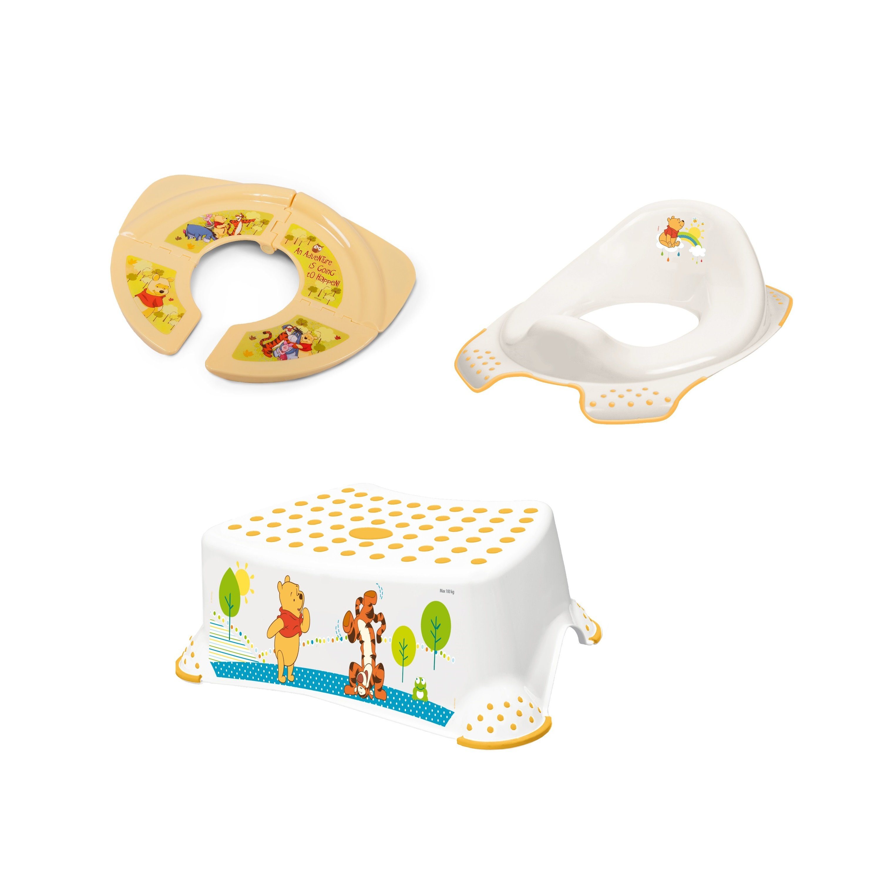 Töpfchen Disney Winnie Pooh WC-Sitz + Hocker und mehr