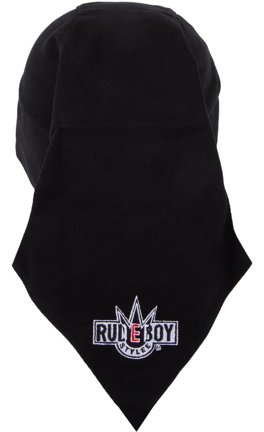 Rudeboy Stylee Bandana Kopftuch Biker Cap bestickt für Damen, Herren und Kinder, Einheitsgröße
