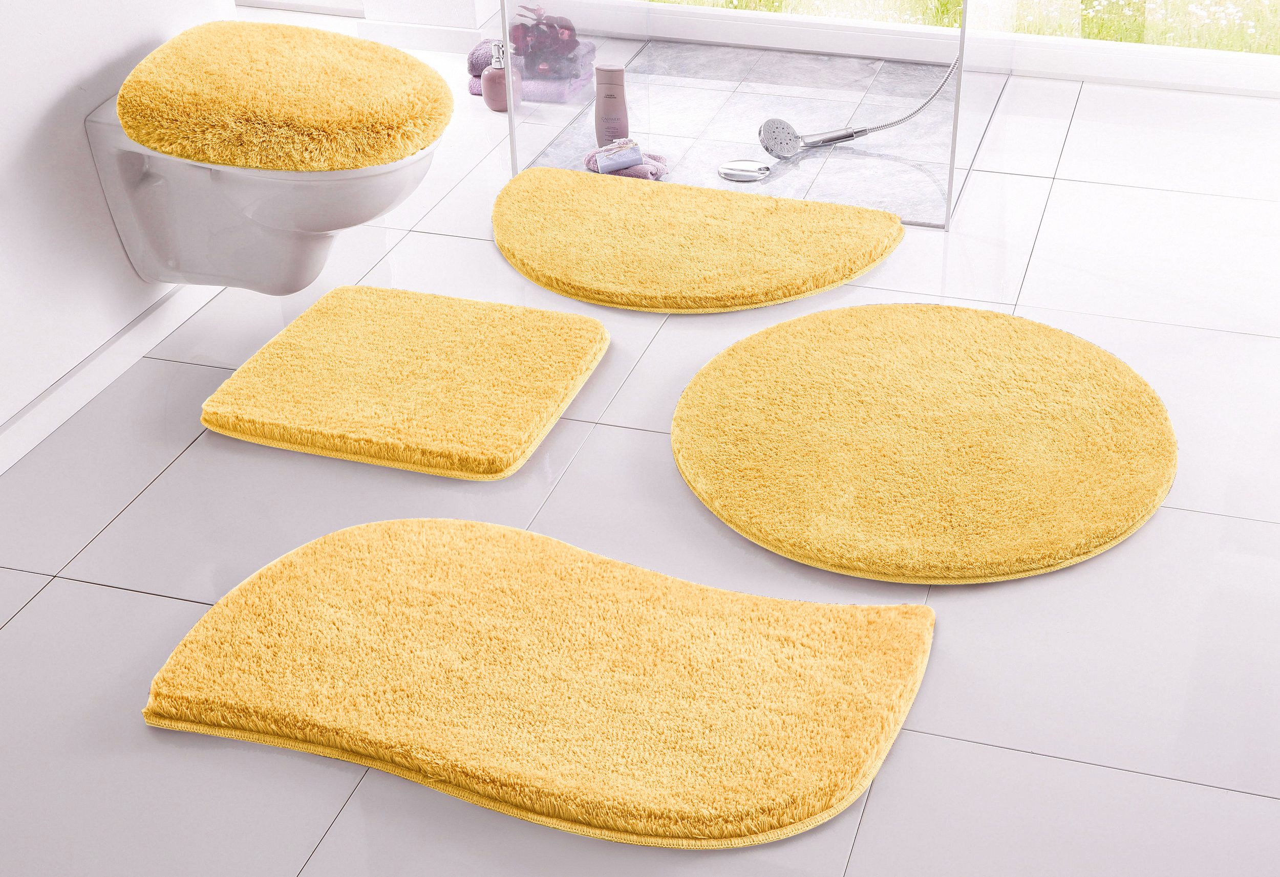 my home Badematte Merida, Badvorleger, Badezimmer günstig online kaufen