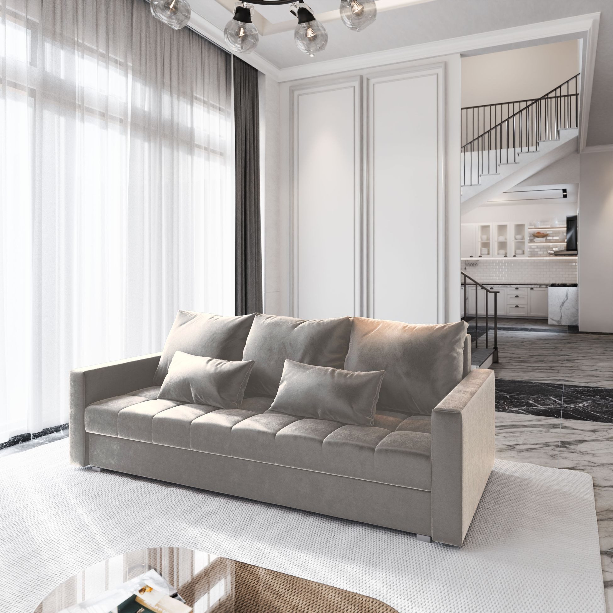 Masseno Sofa SIRO mit Schlaffunktion, Schlafsofa, günstig online kaufen
