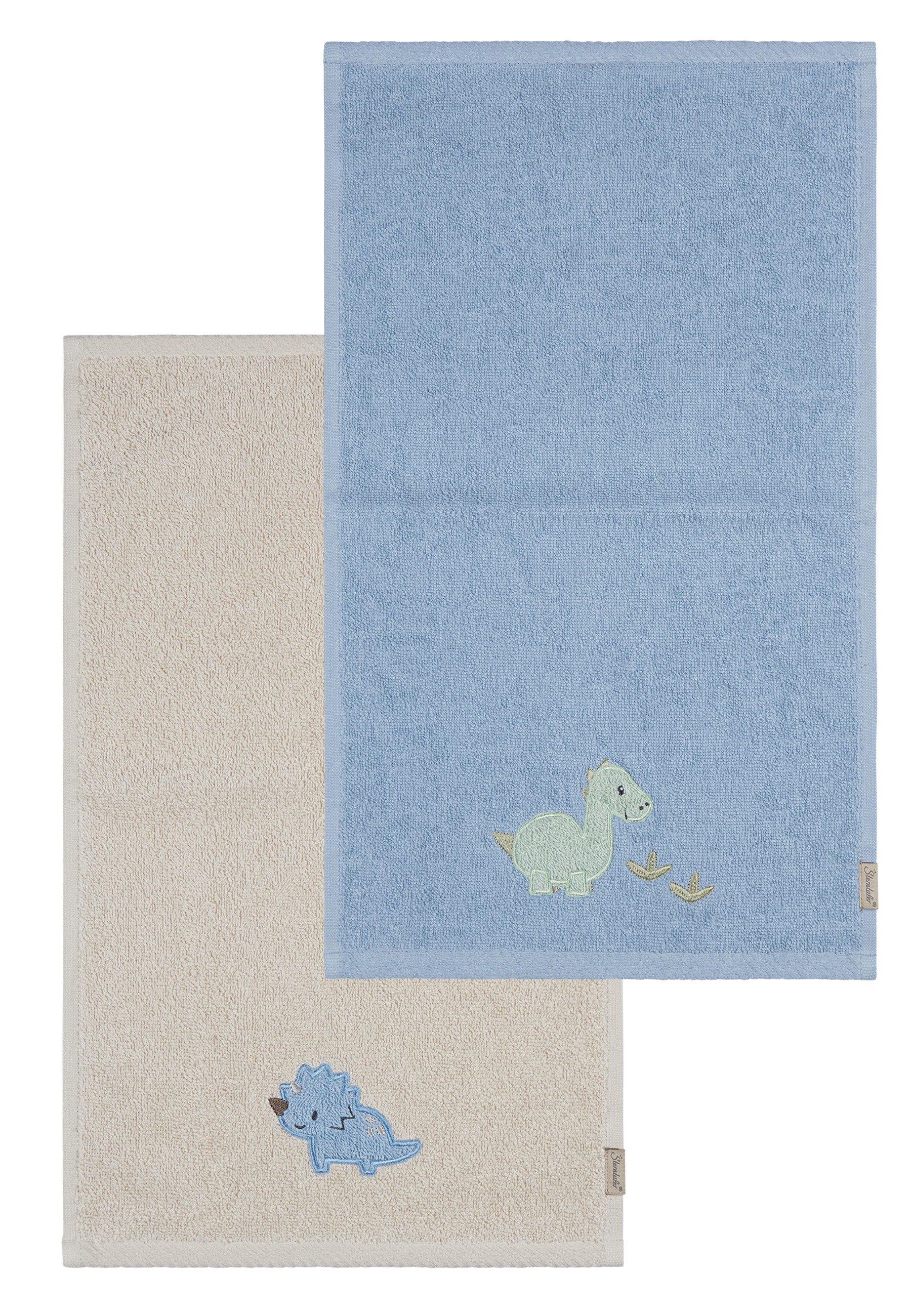 Sterntaler® Handtücher Kinderhandtuch 2er-Pack DINO Rexi, günstig online kaufen
