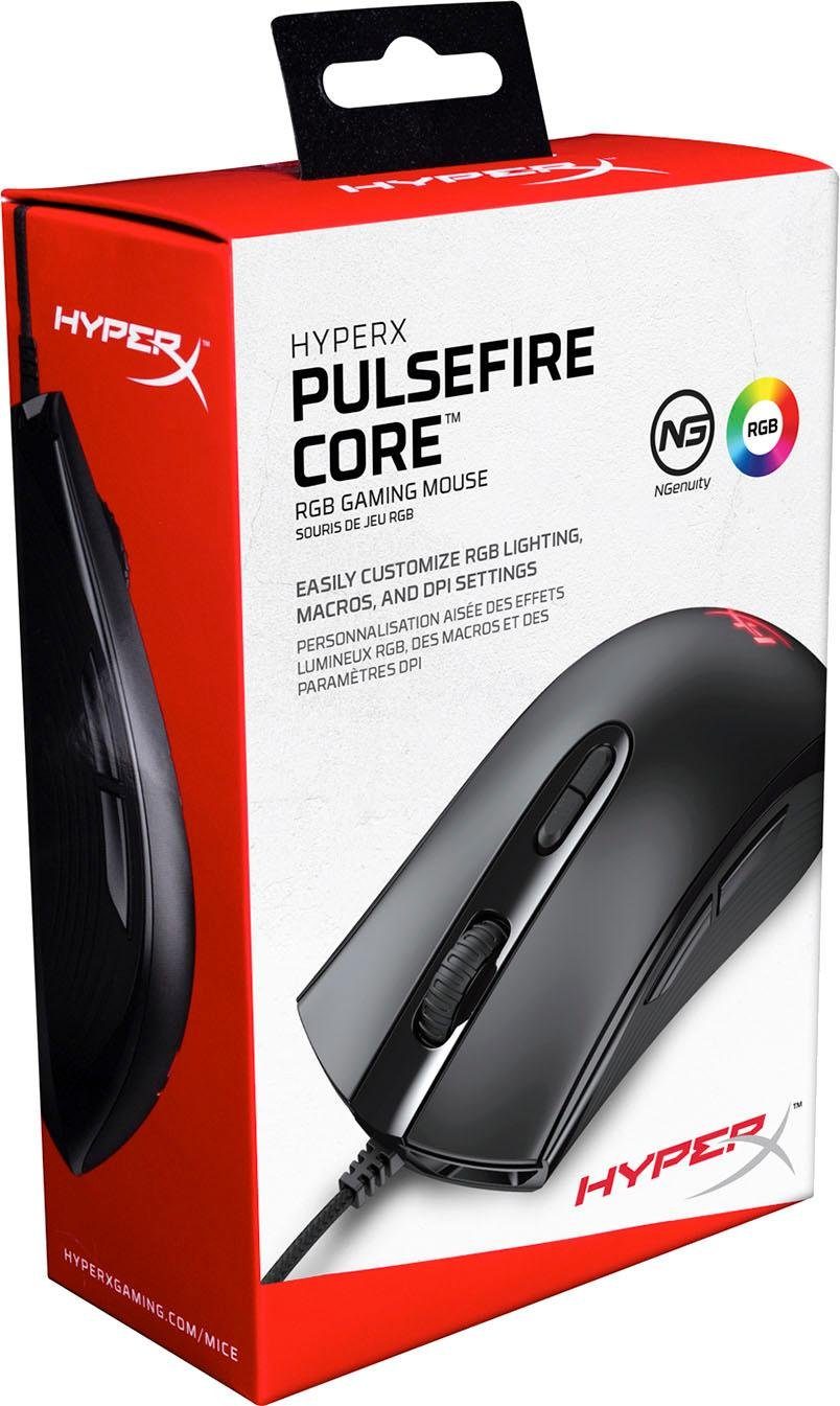 HyperX HyperX Pulsefire Core Gaming-Maus (kabelgebunden)